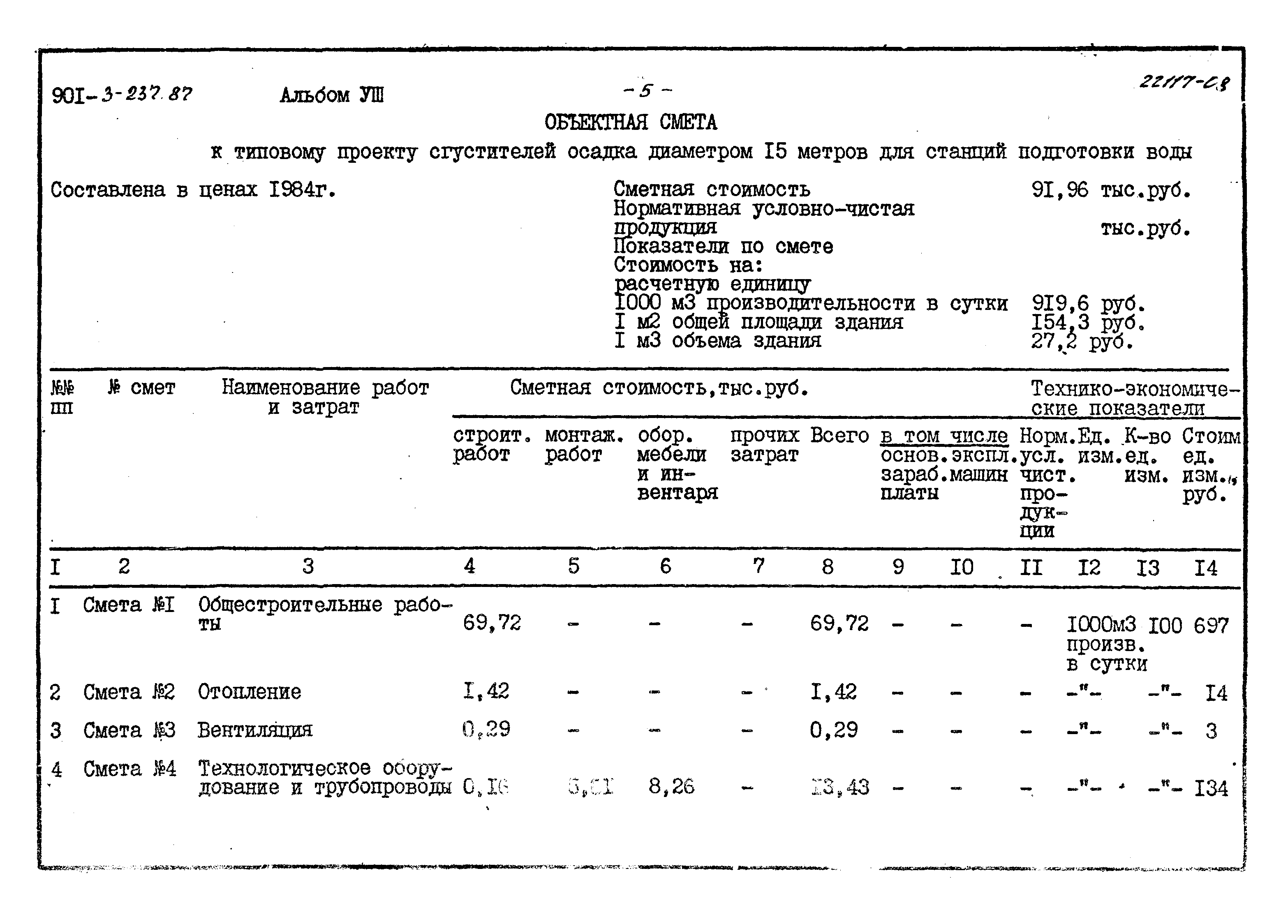 Типовой проект 901-3-237.87