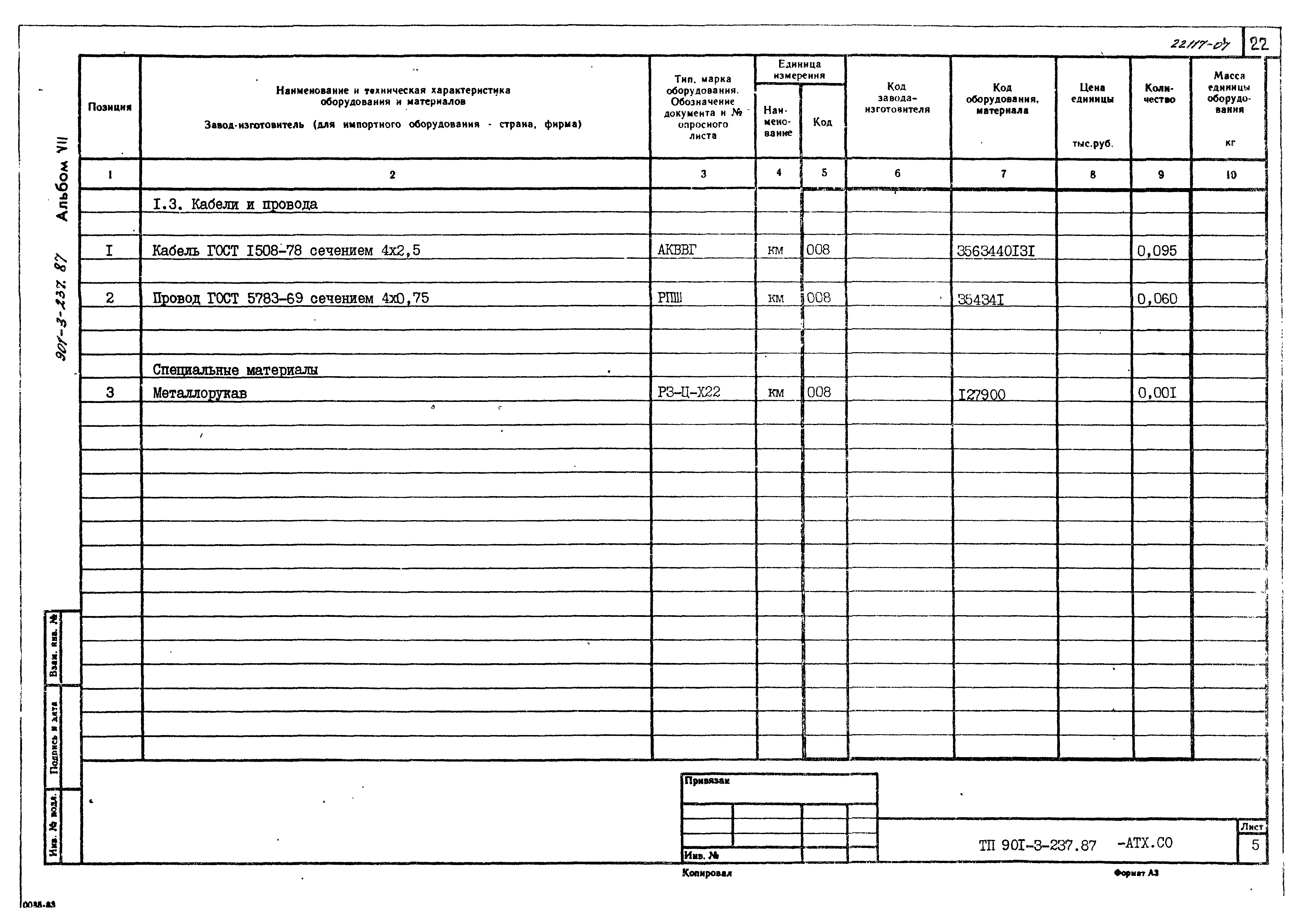 Типовой проект 901-3-237.87
