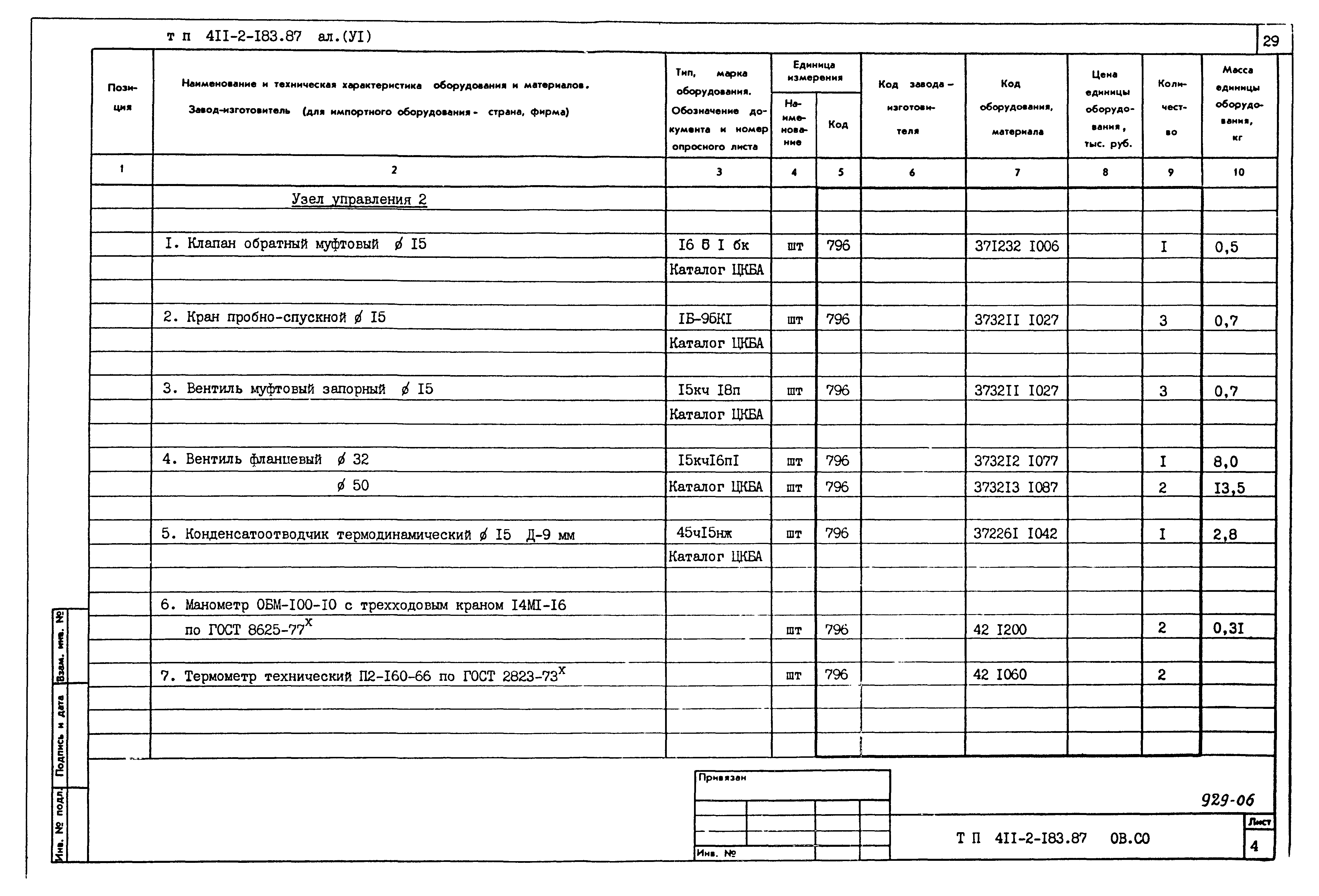 Типовой проект 411-2-183.87