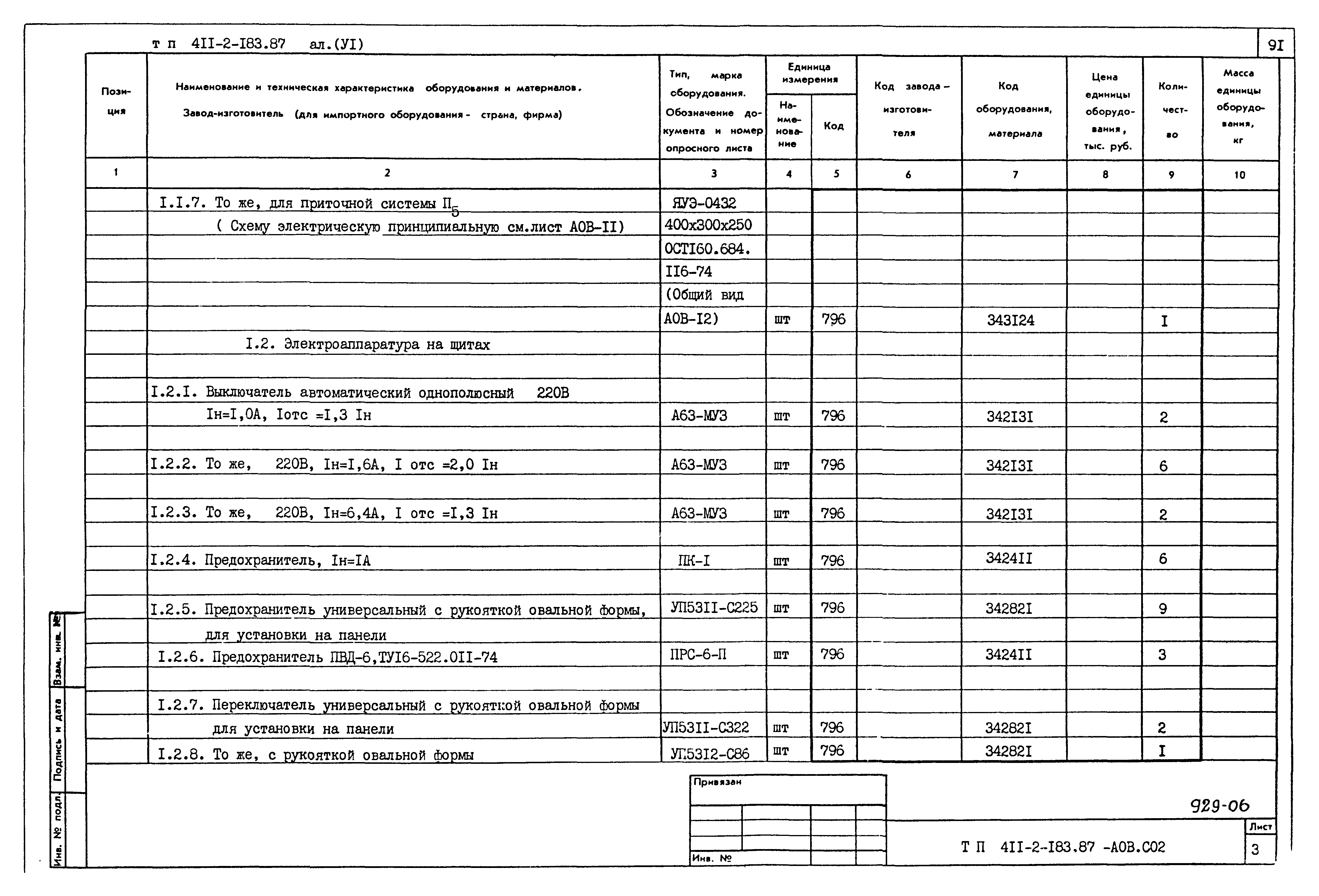 Типовой проект 411-2-183.87