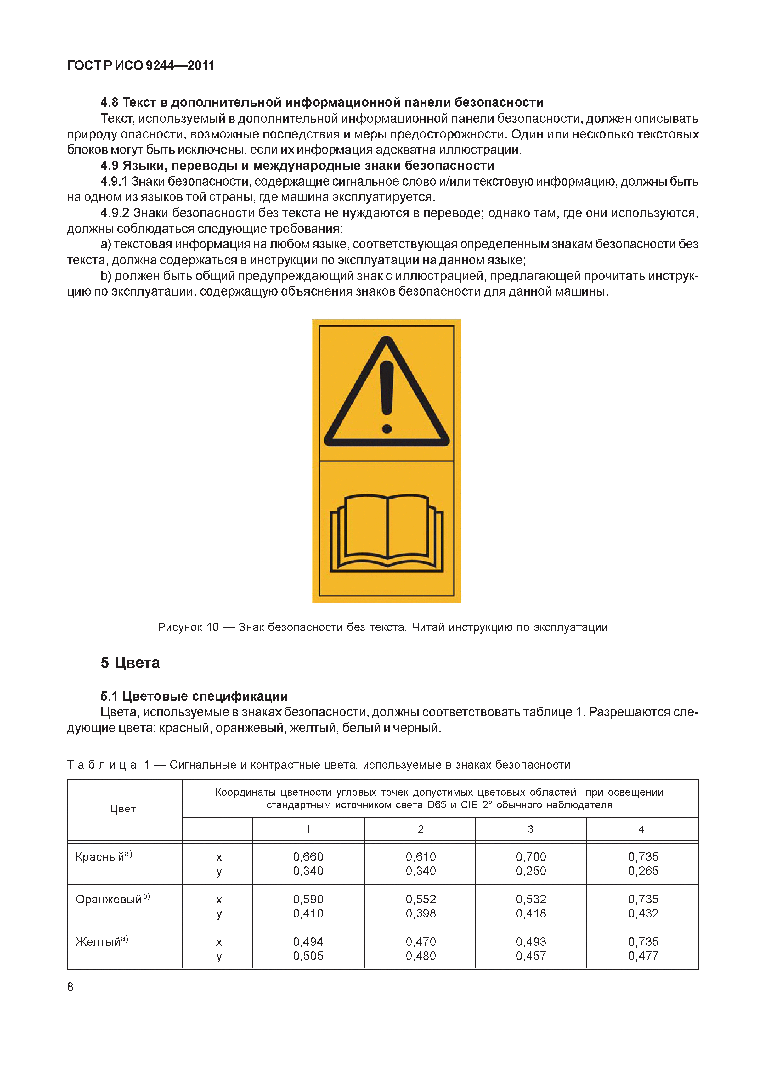 ГОСТ Р ИСО 9244-2011