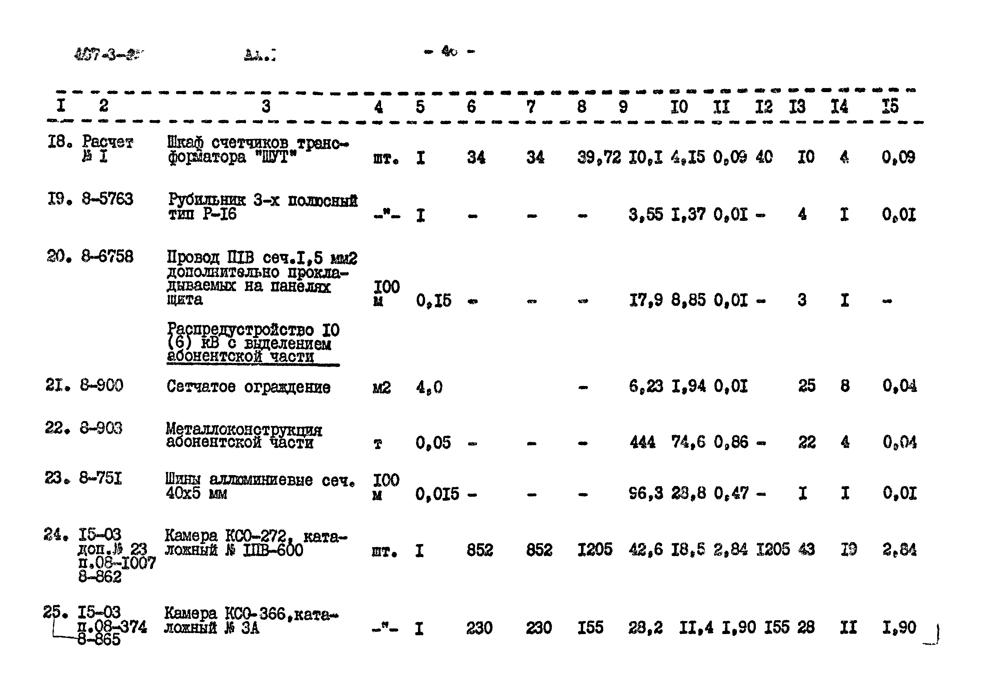 Типовой проект 407-3-287