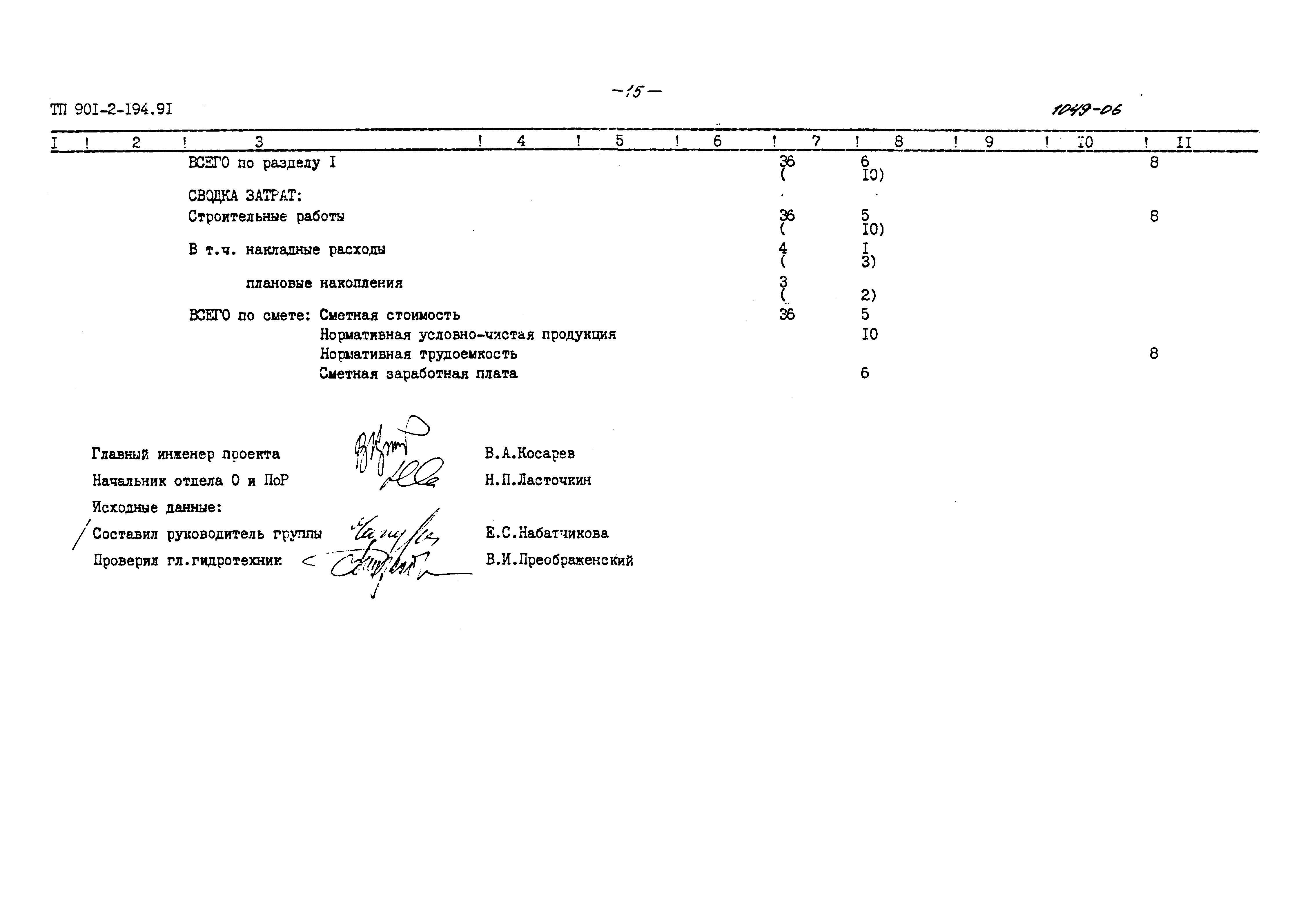 Типовой проект 901-2-194.91