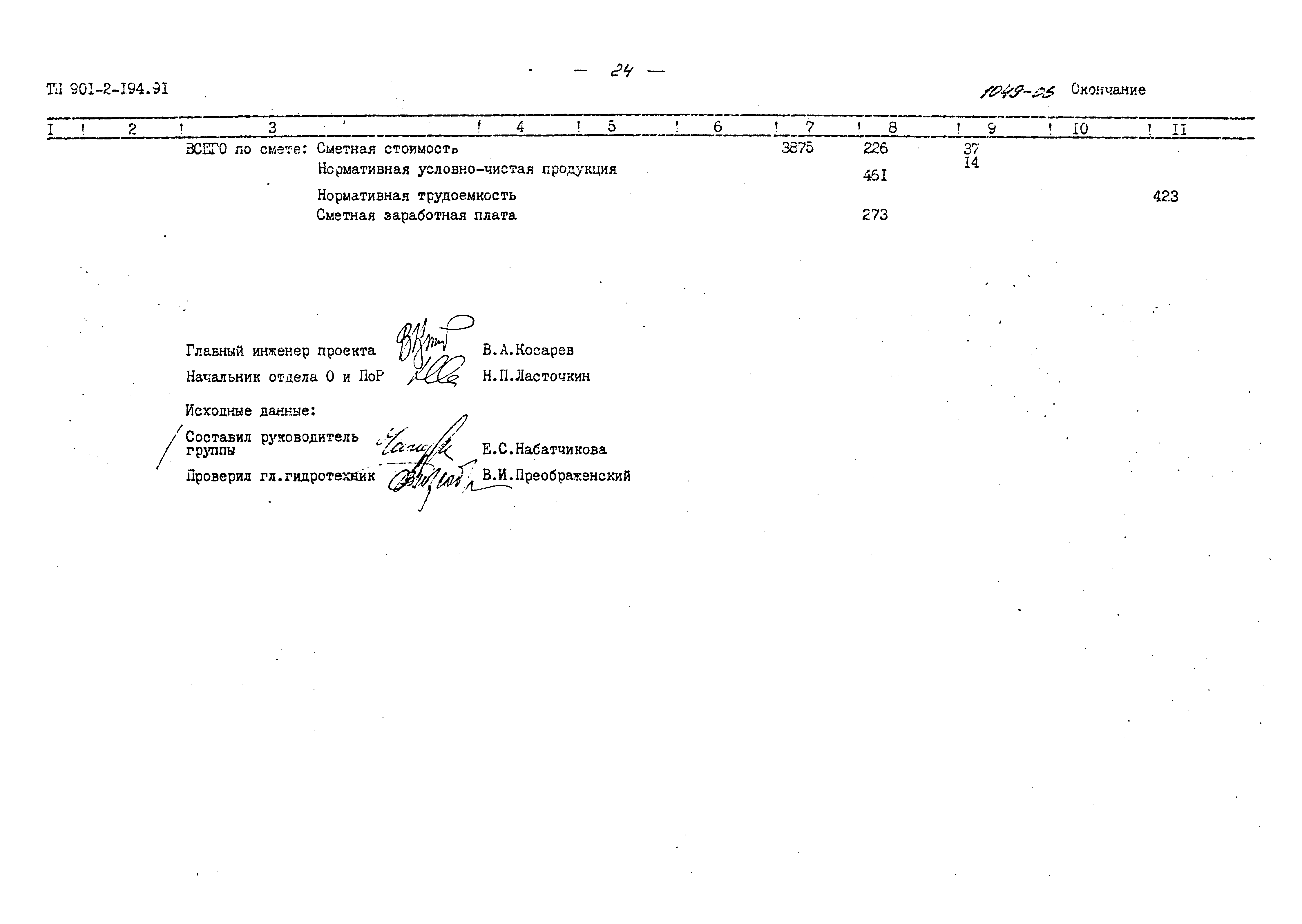 Типовой проект 901-2-194.91