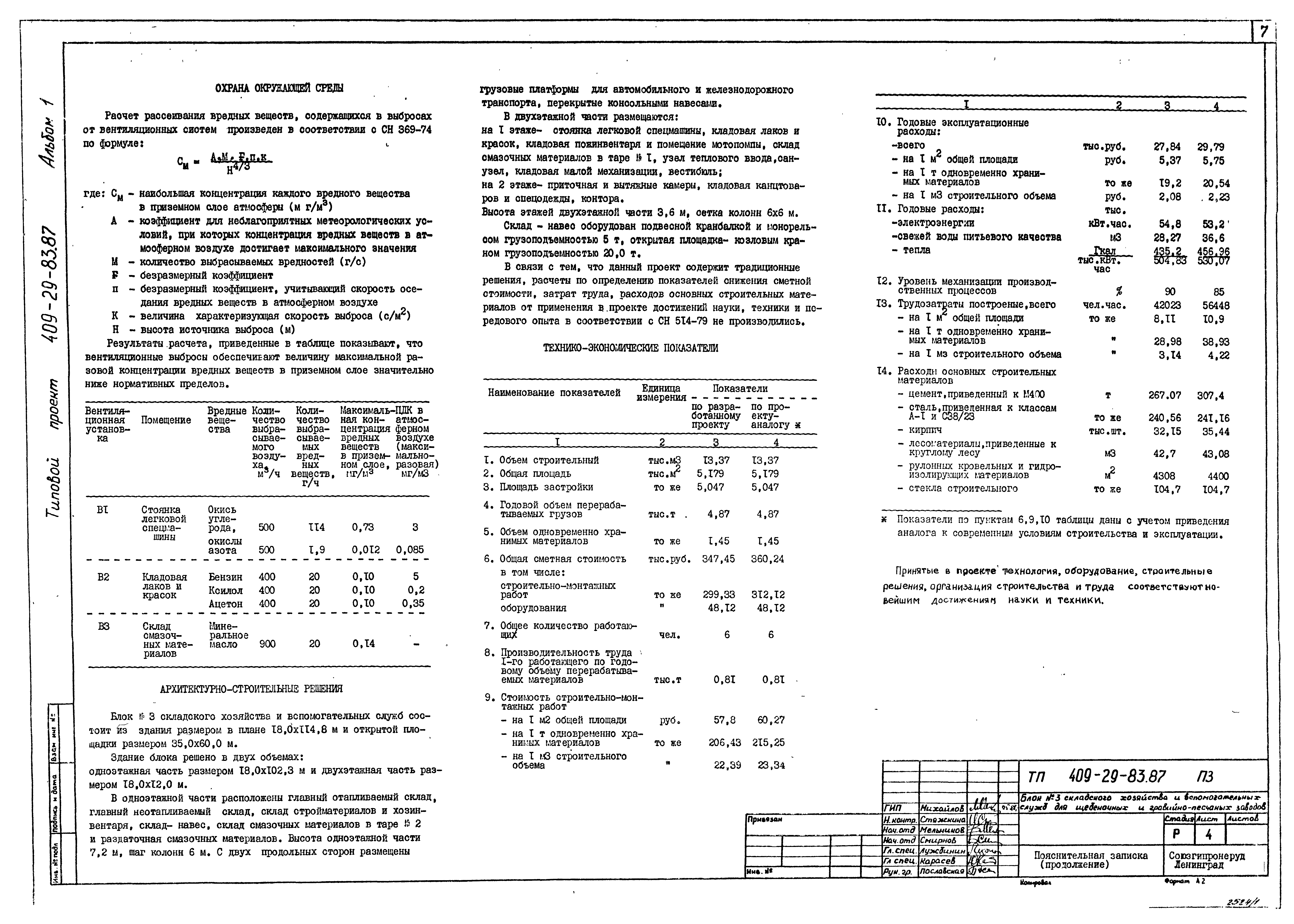 Типовой проект 409-29-83.87