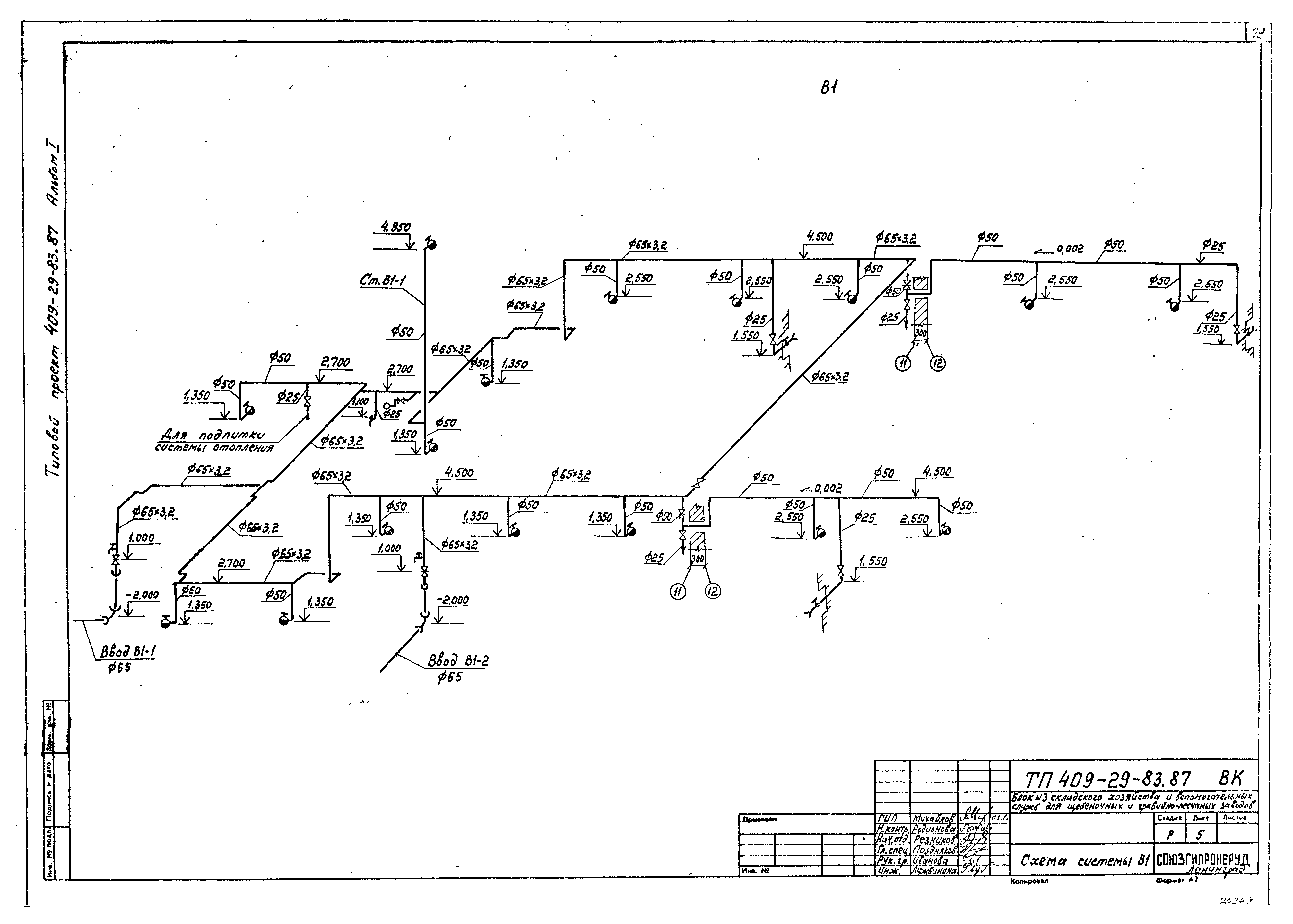 Типовой проект 409-29-83.87
