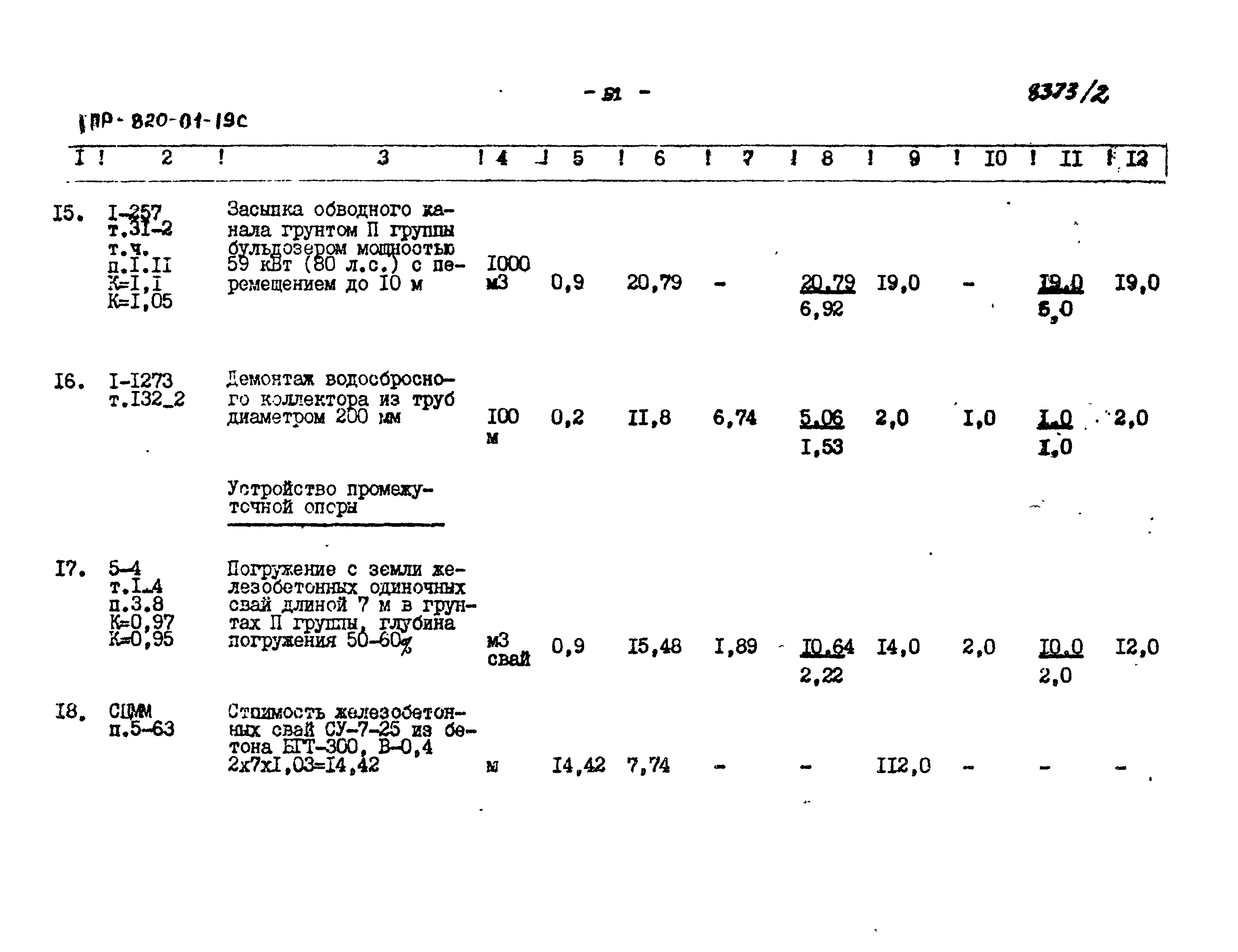 Типовые проектные решения 820-01-19с