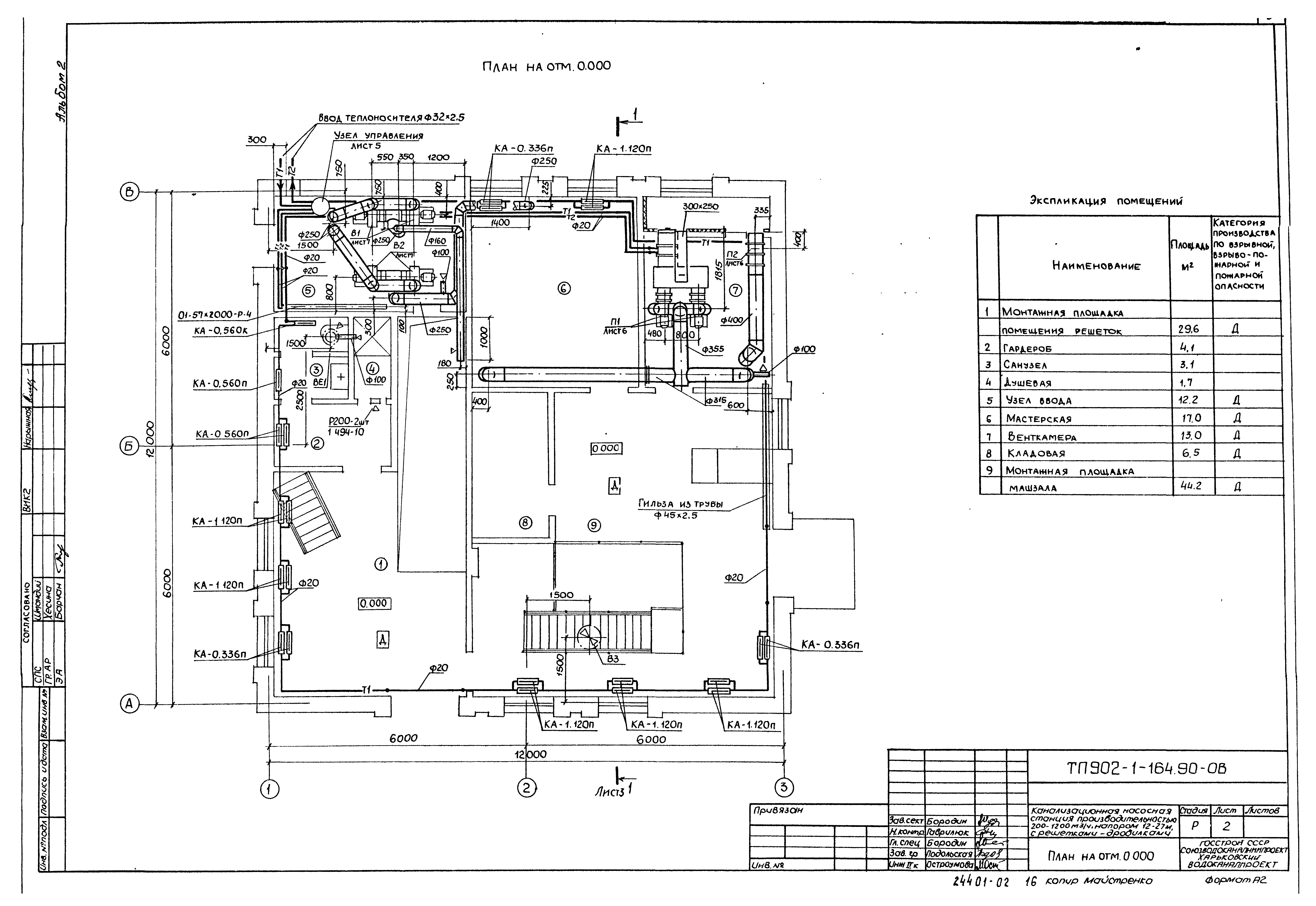 Типовой проект 902-1-167.1.90