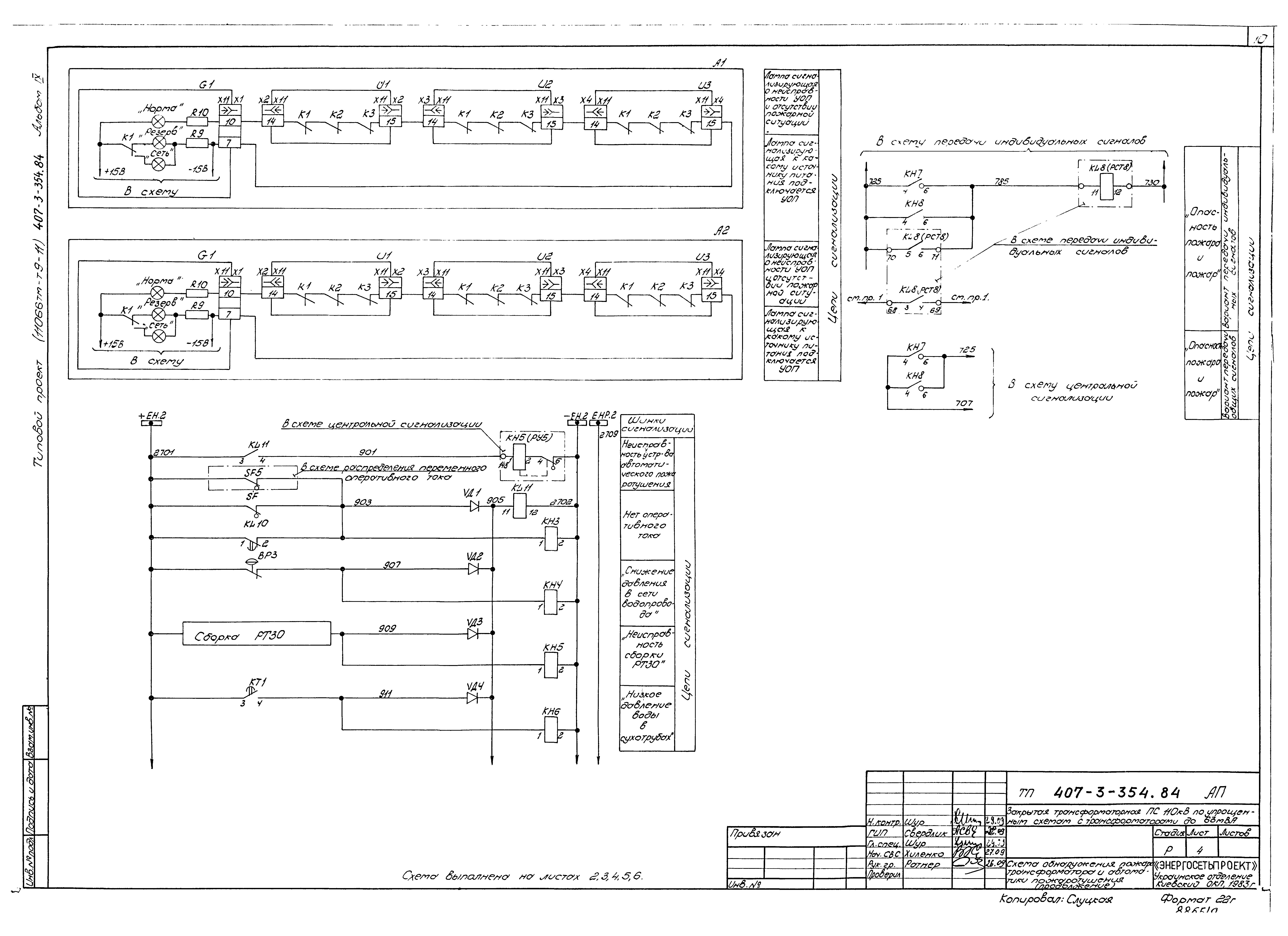 Типовой проект 407-3-354.84