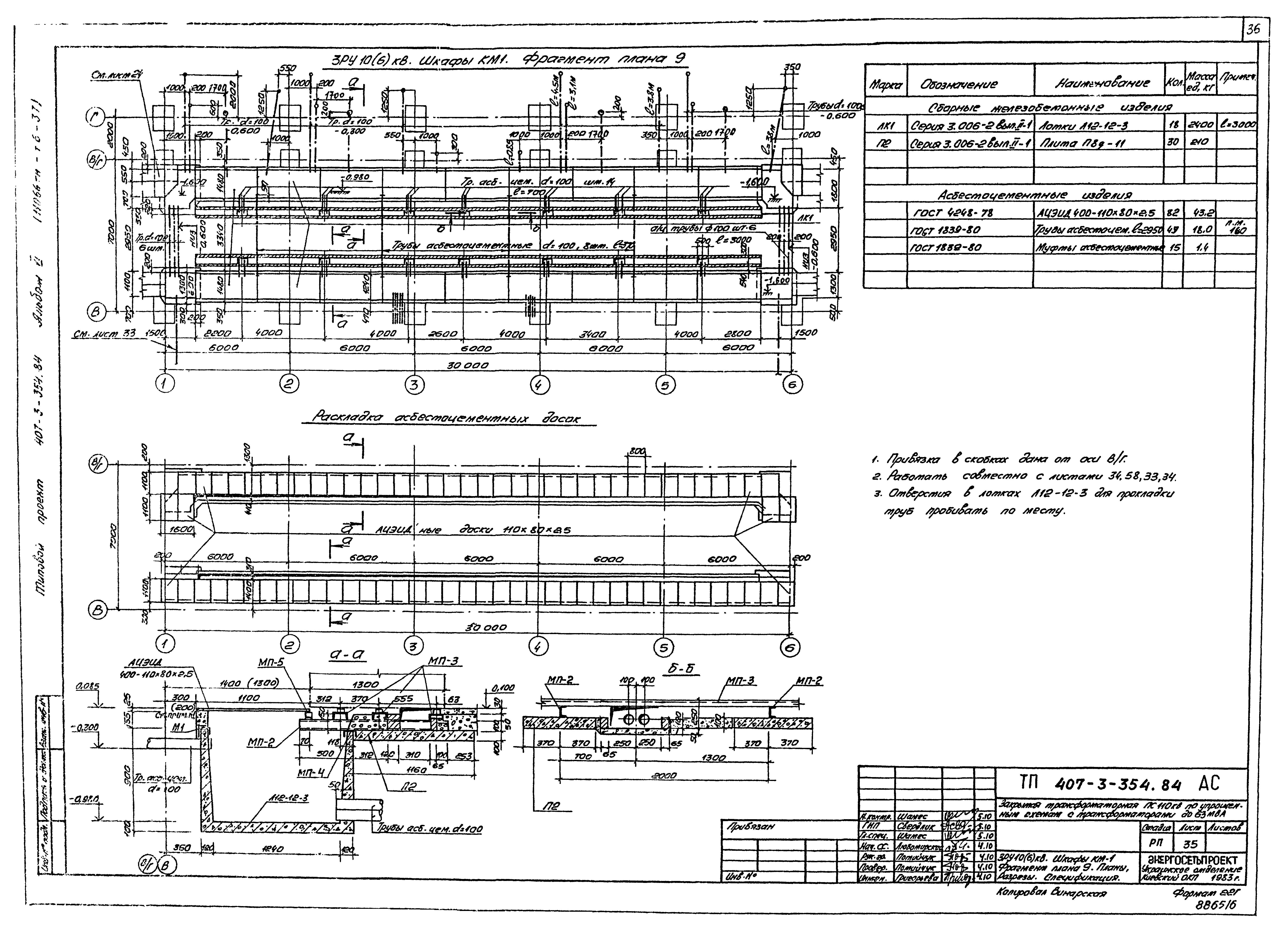 Типовой проект 407-3-354.84