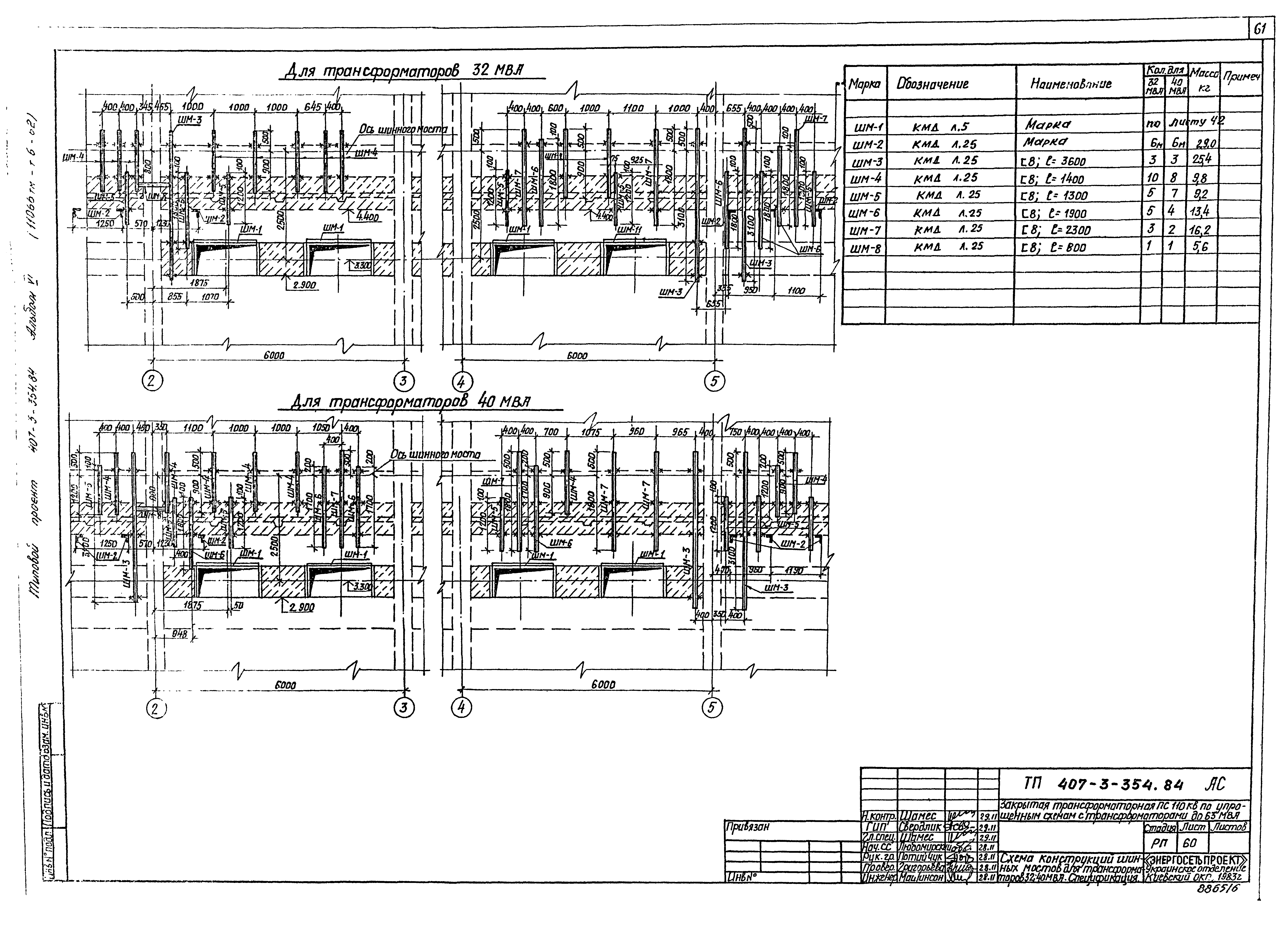 Типовой проект 407-3-354.84
