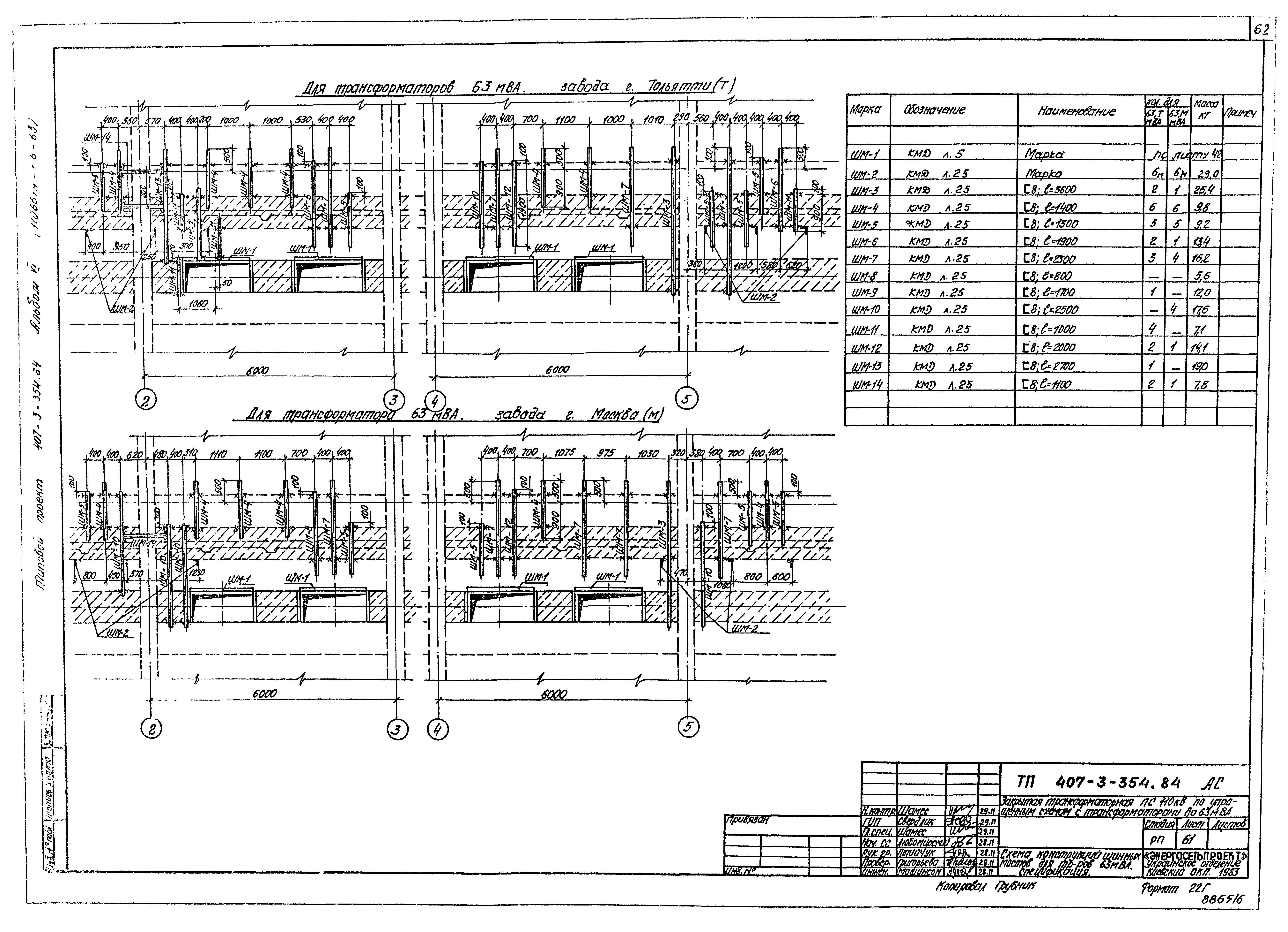 Типовой проект 407-3-354.84
