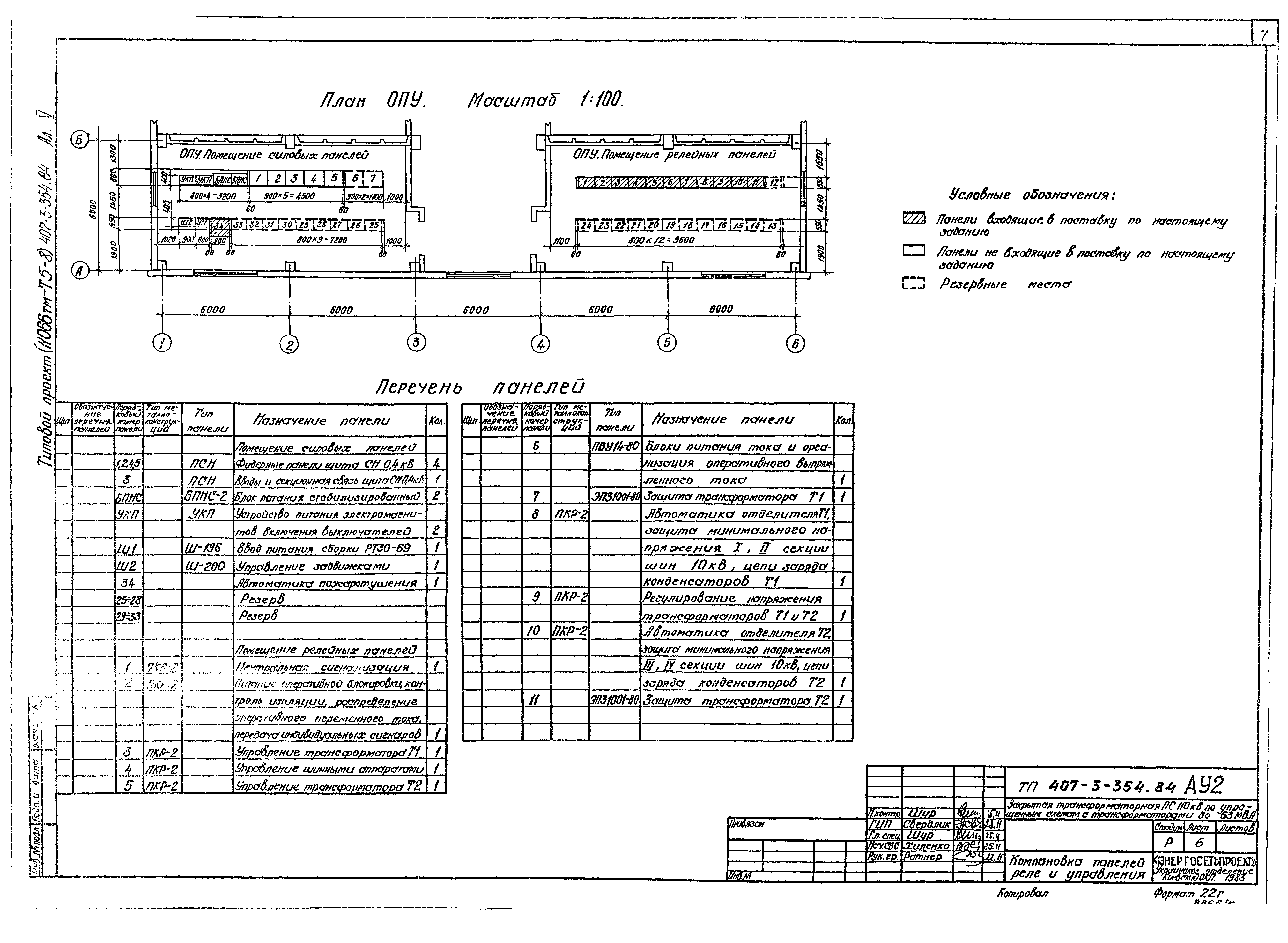 Типовой проект 407-3-354.84