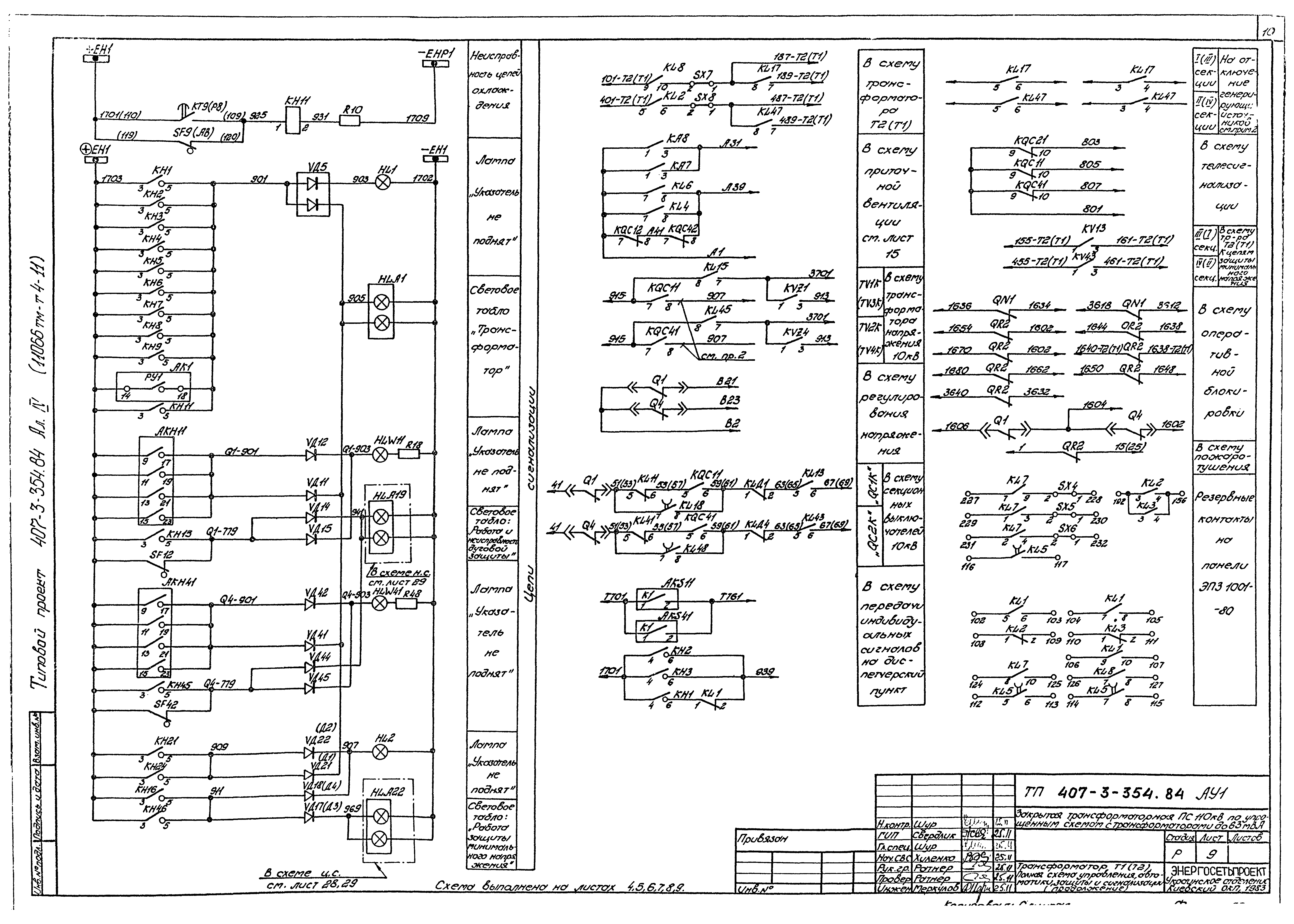 Типовой проект 407-3-354.84