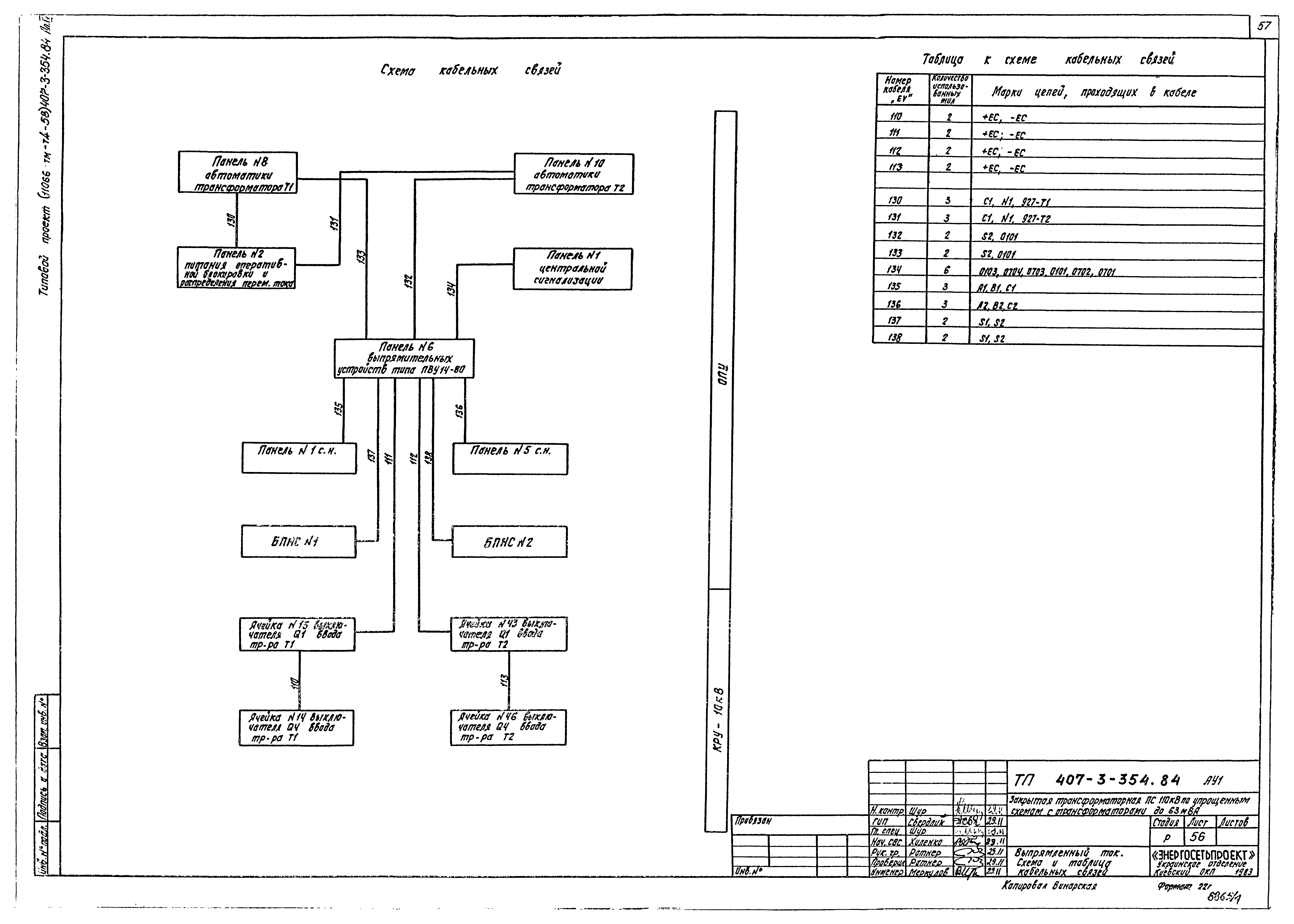 Типовой проект 407-3-354.84