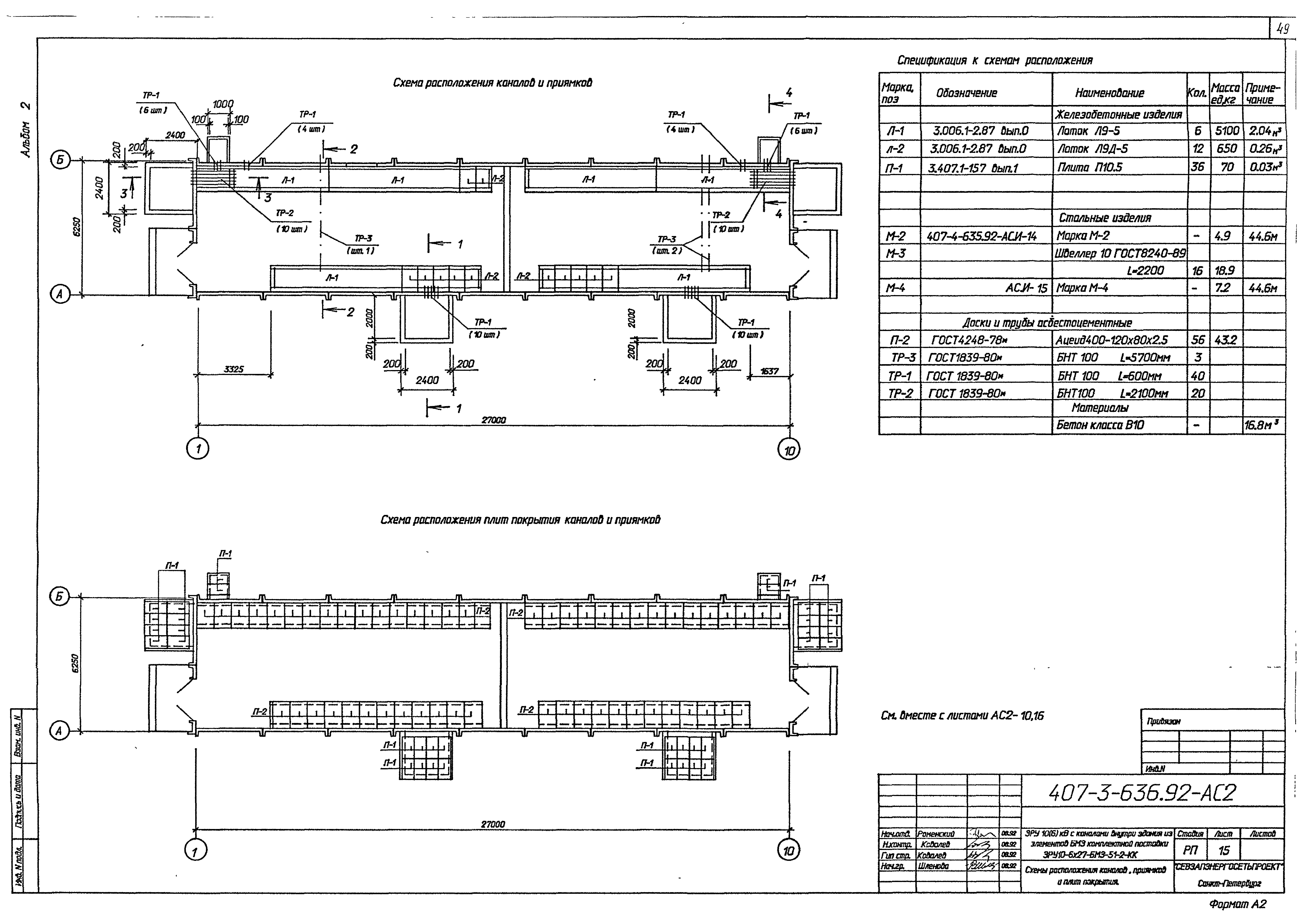 Типовой проект 407-3-636.92