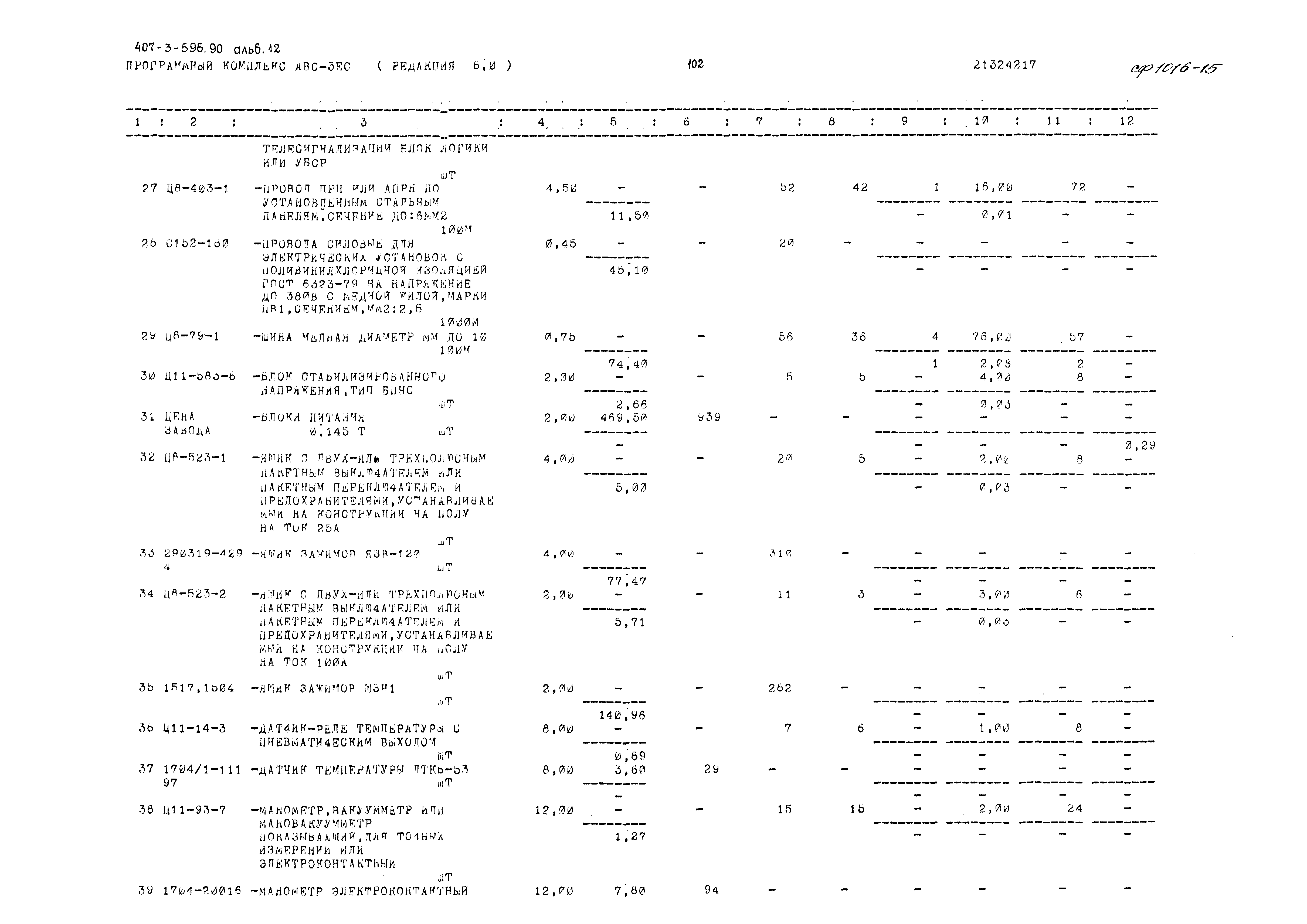 Типовой проект 407-3-596.90