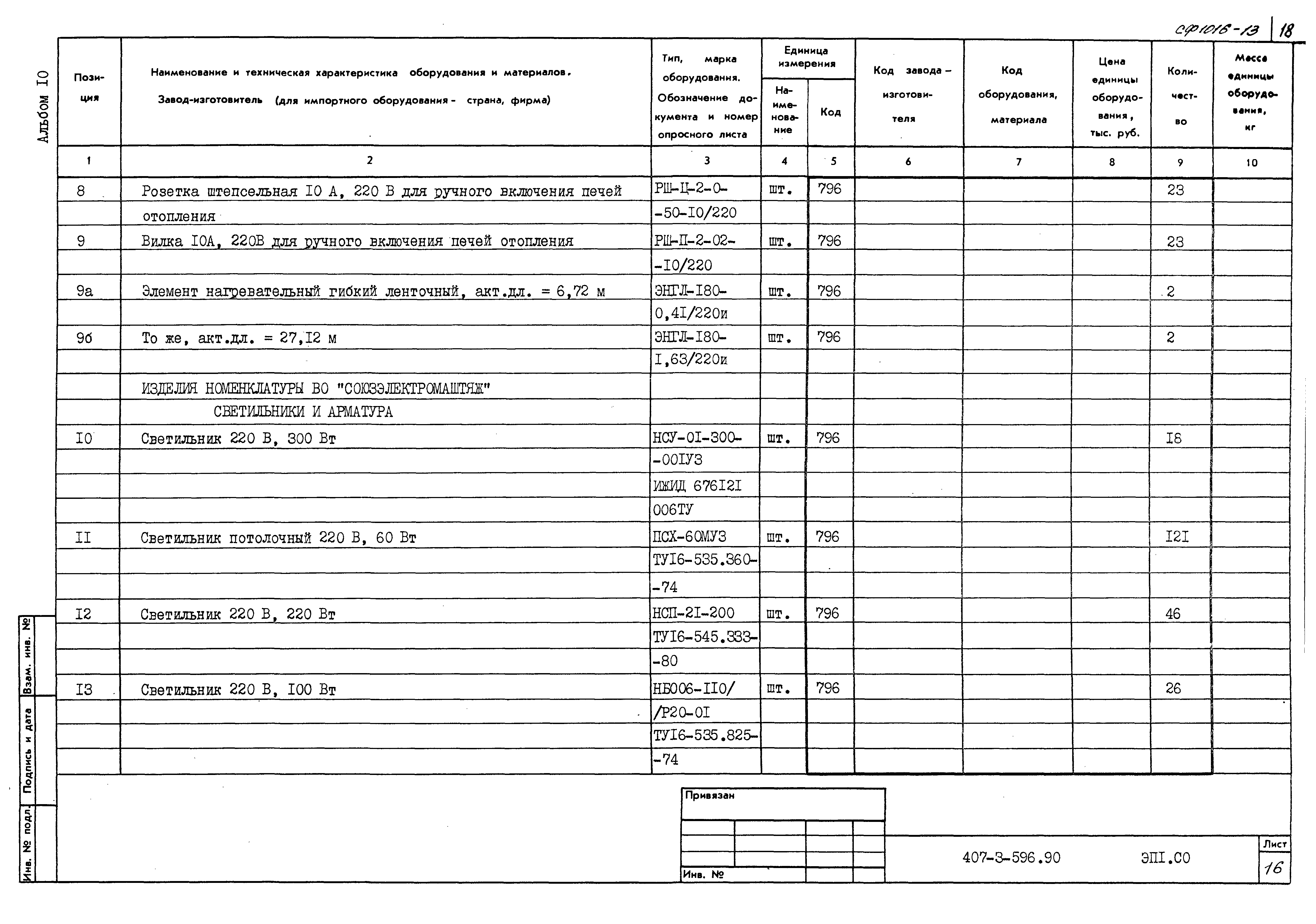 Типовой проект 407-3-596.90