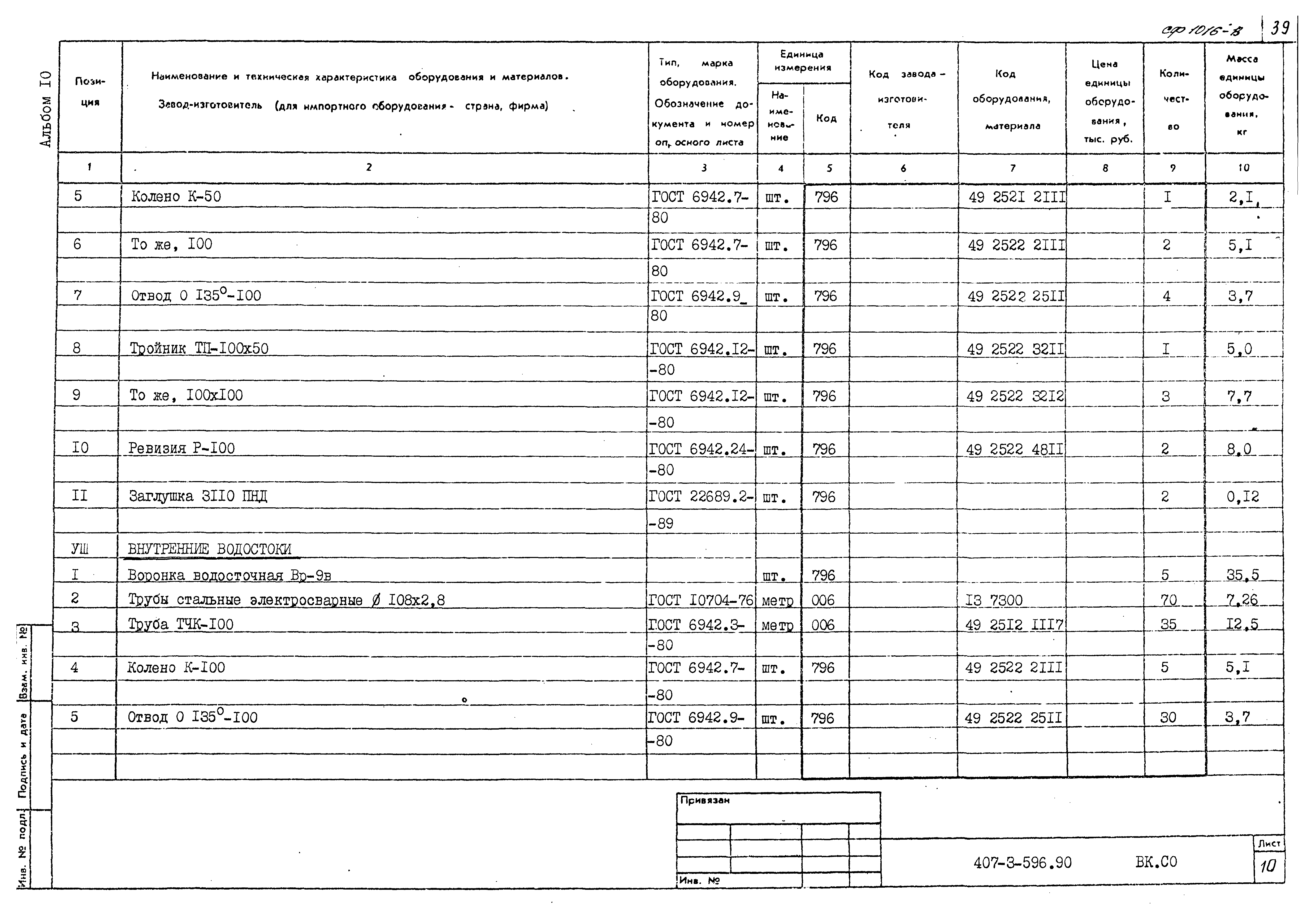 Типовой проект 407-3-596.90