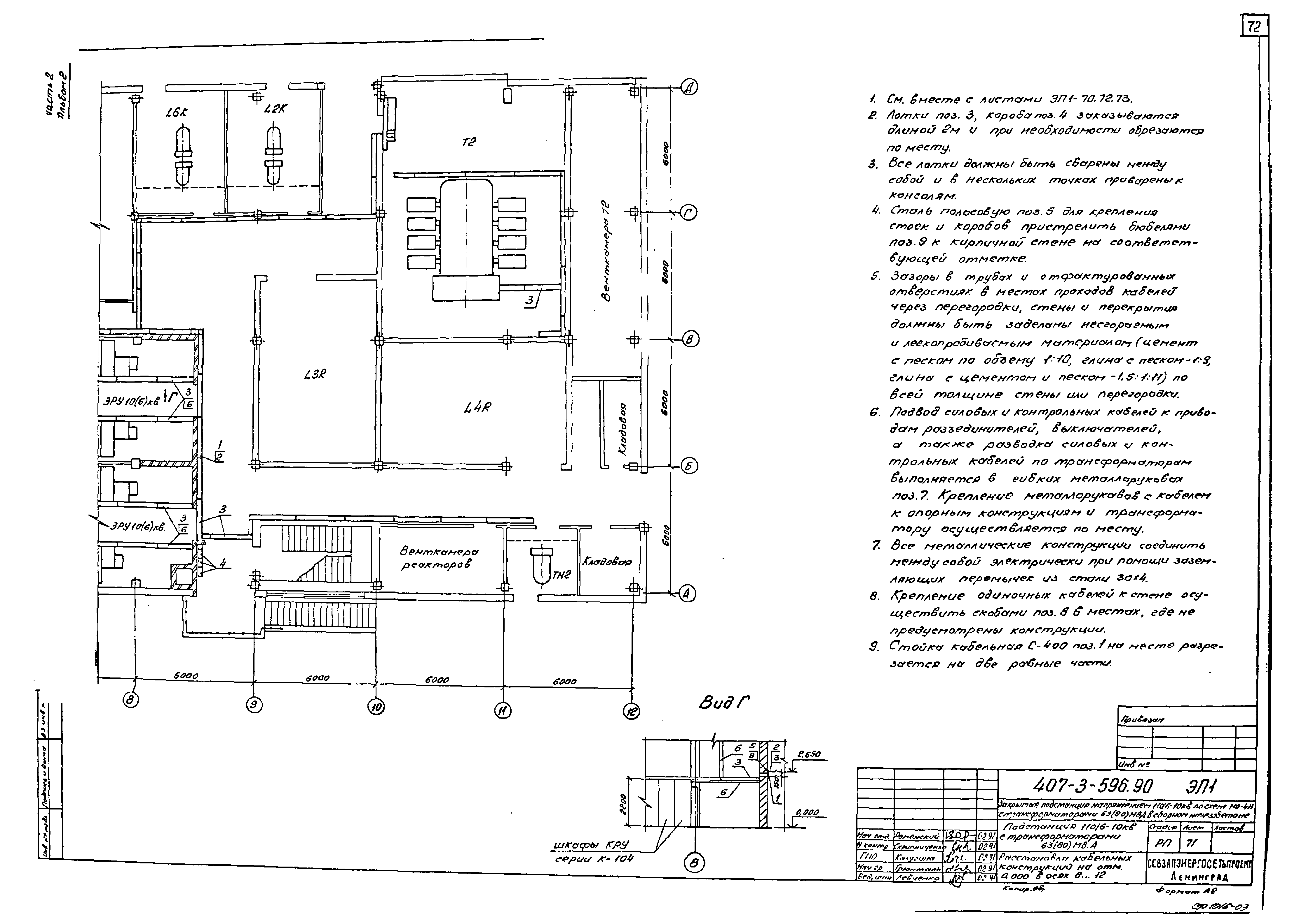 Типовой проект 407-3-596.90
