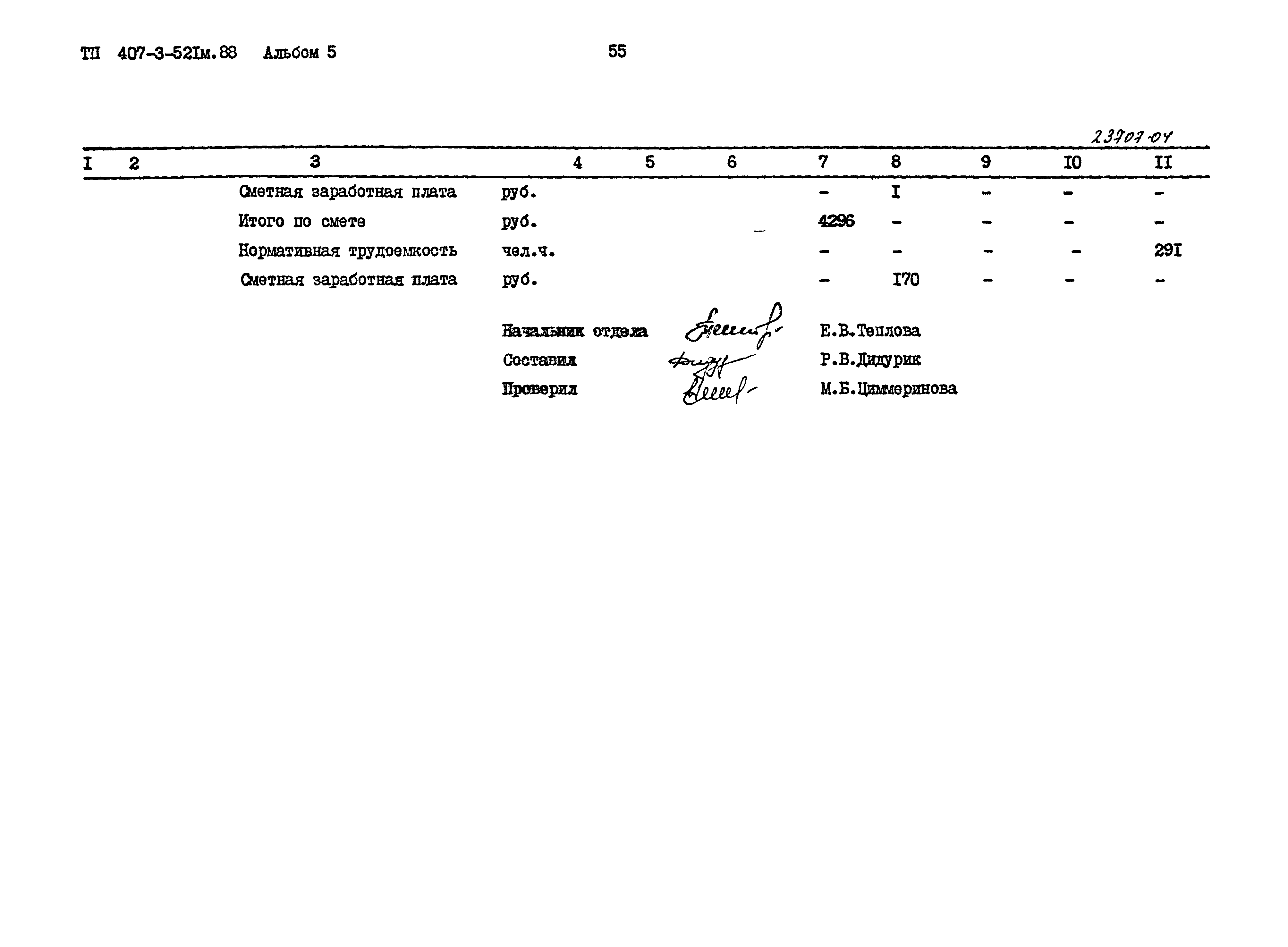 Типовой проект 407-3-521м.88