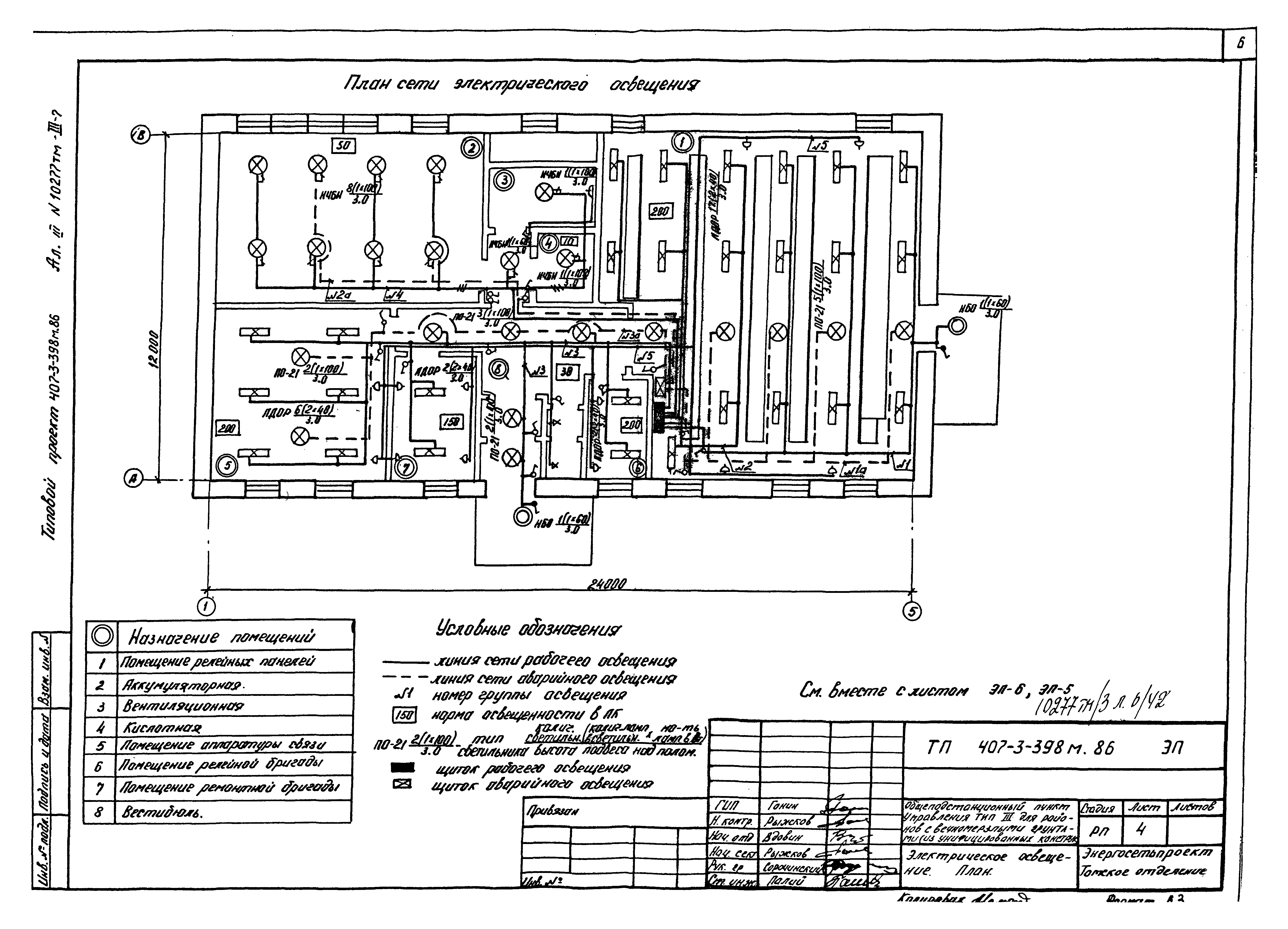 Типовой проект 407-3-398м.86
