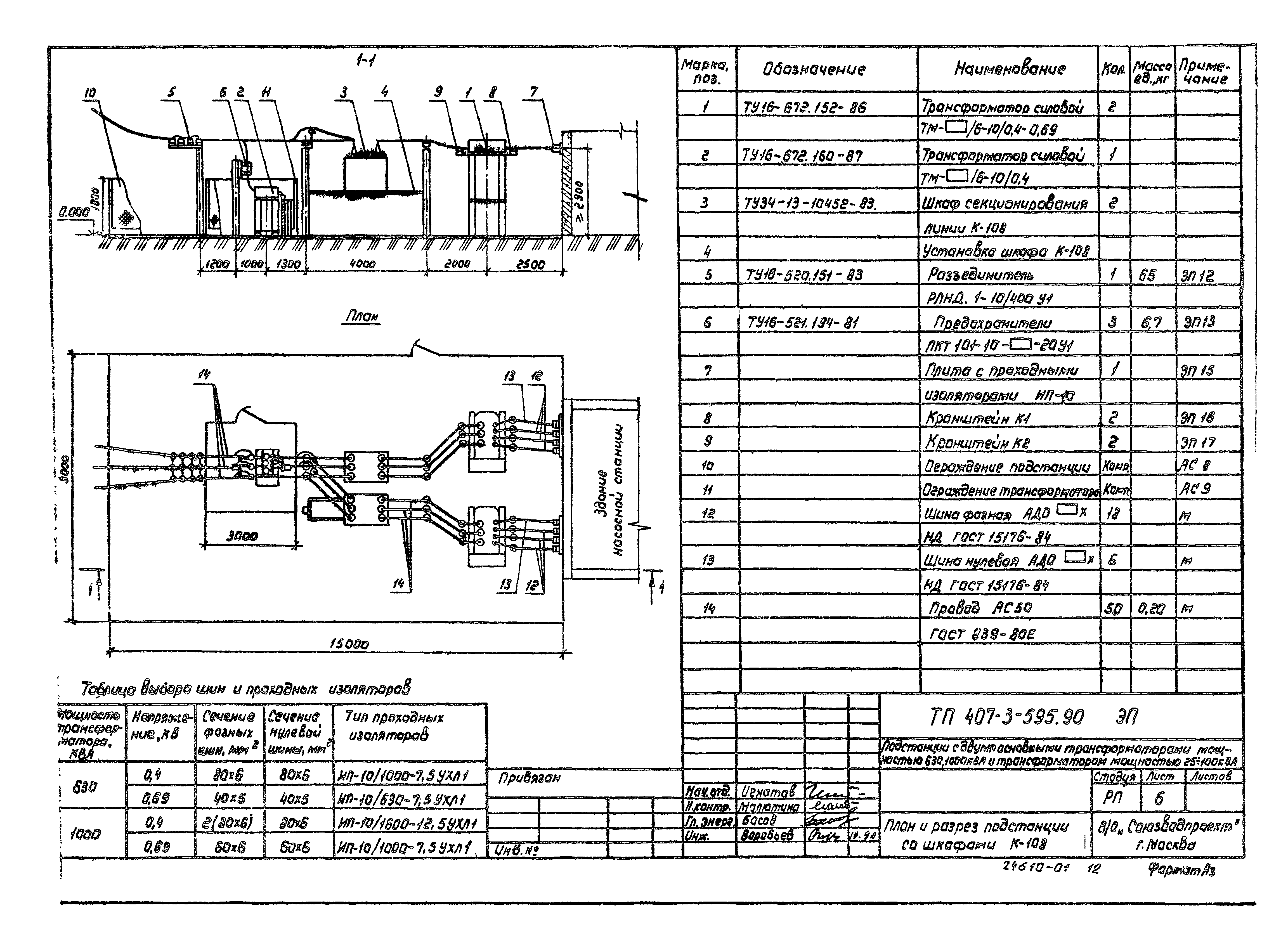 Типовой проект 407-3-595.90
