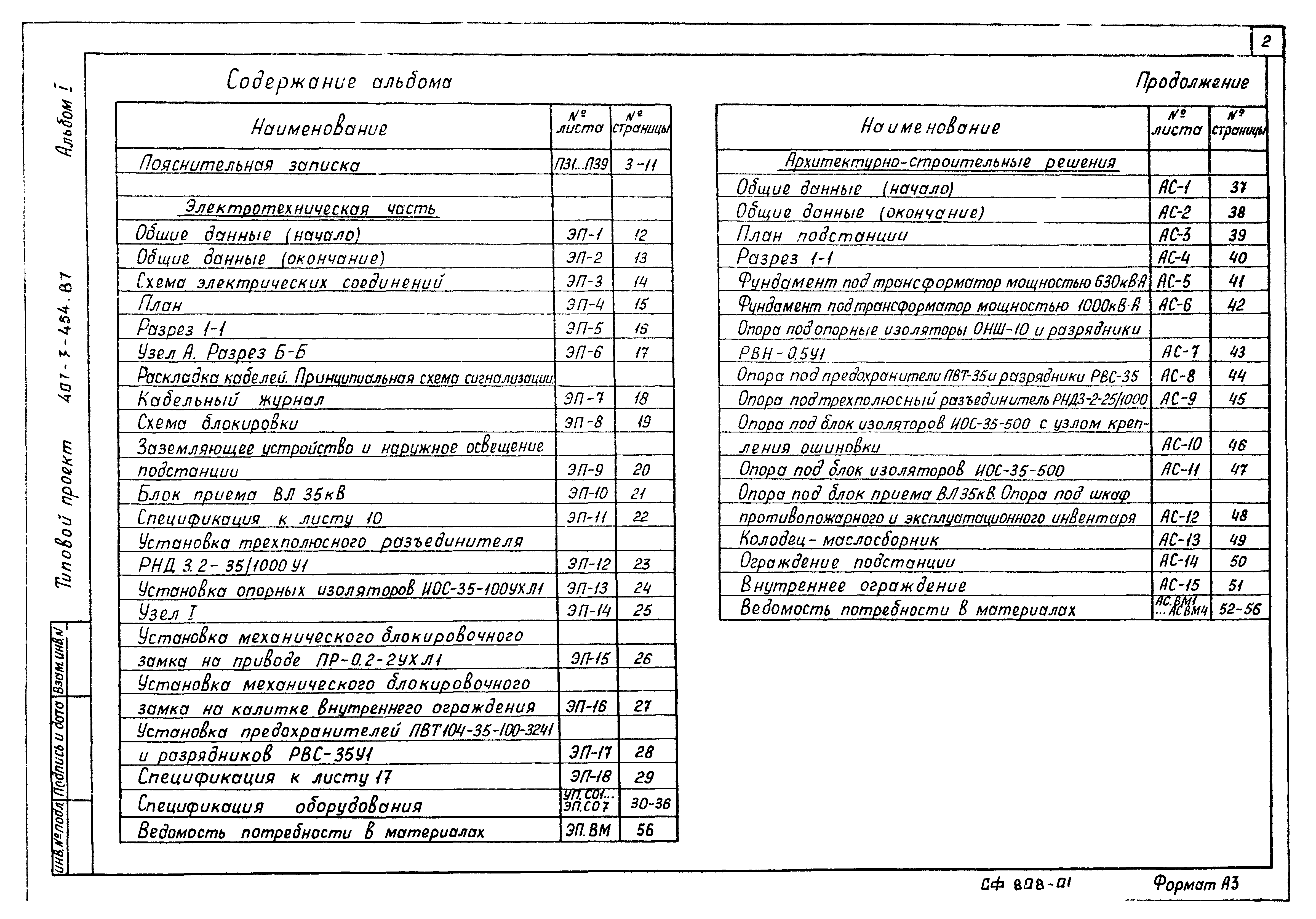 Типовой проект 407-3-454.87
