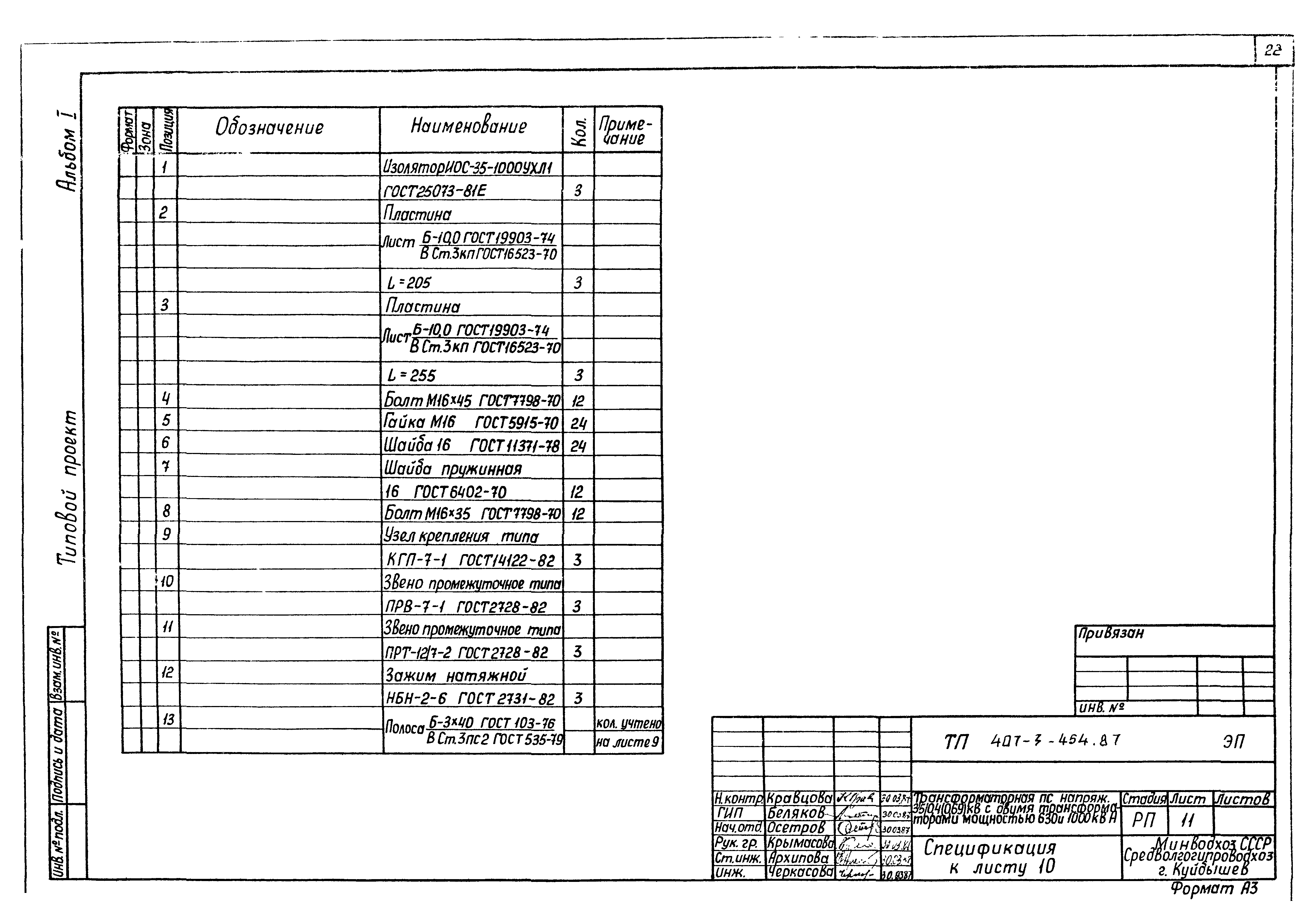 Типовой проект 407-3-454.87