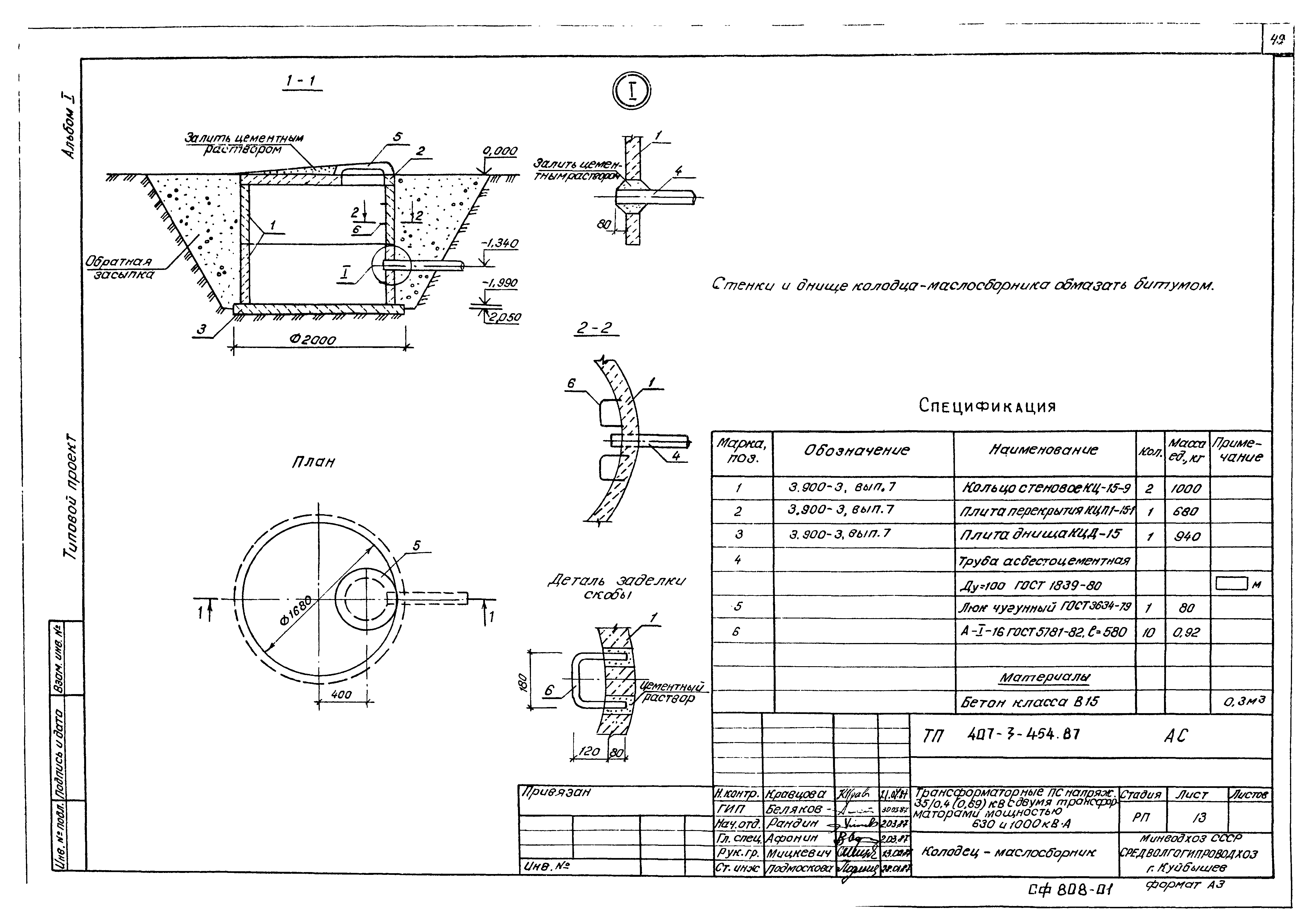 Типовой проект 407-3-454.87