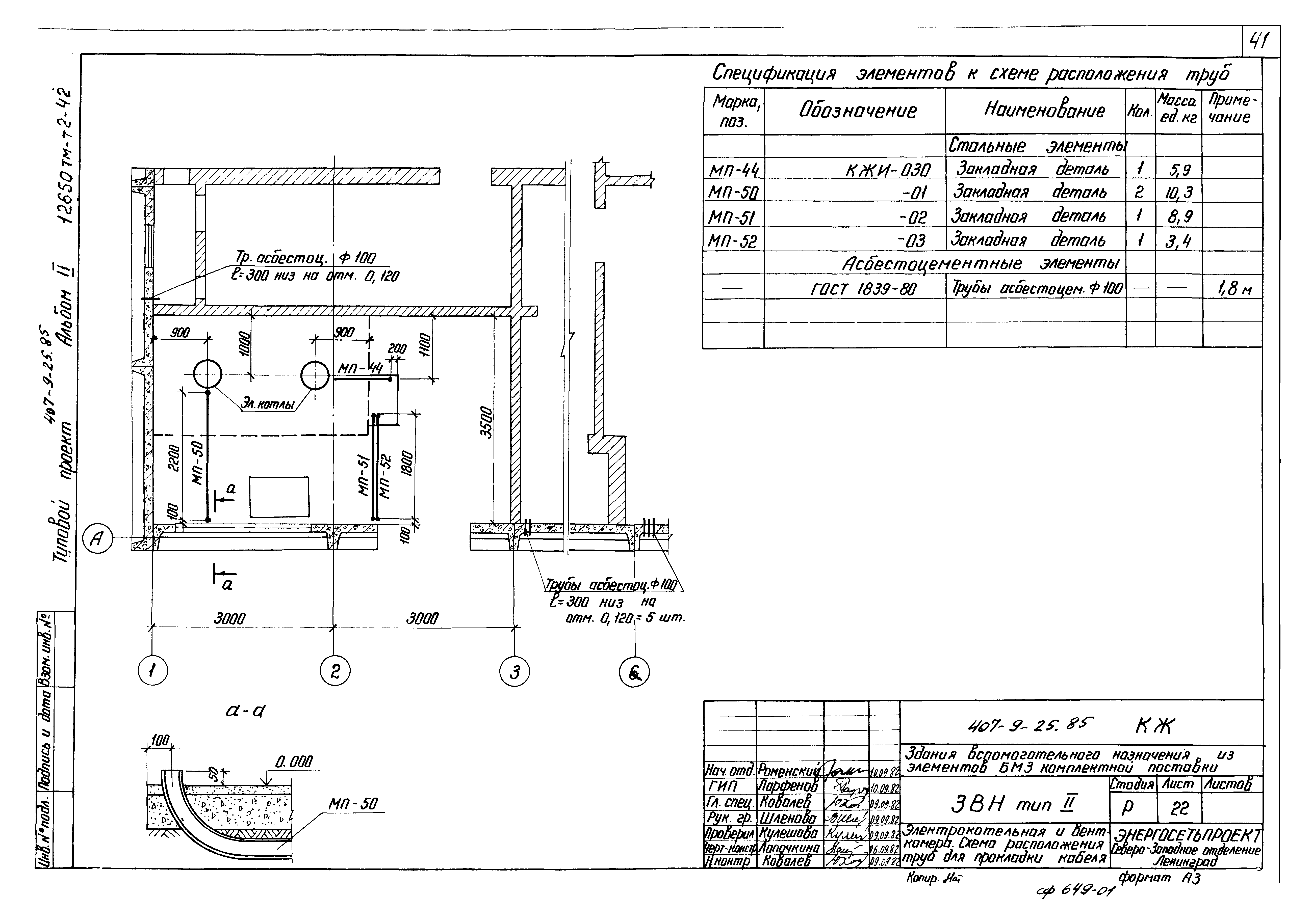 Типовой проект 407-9-25.85