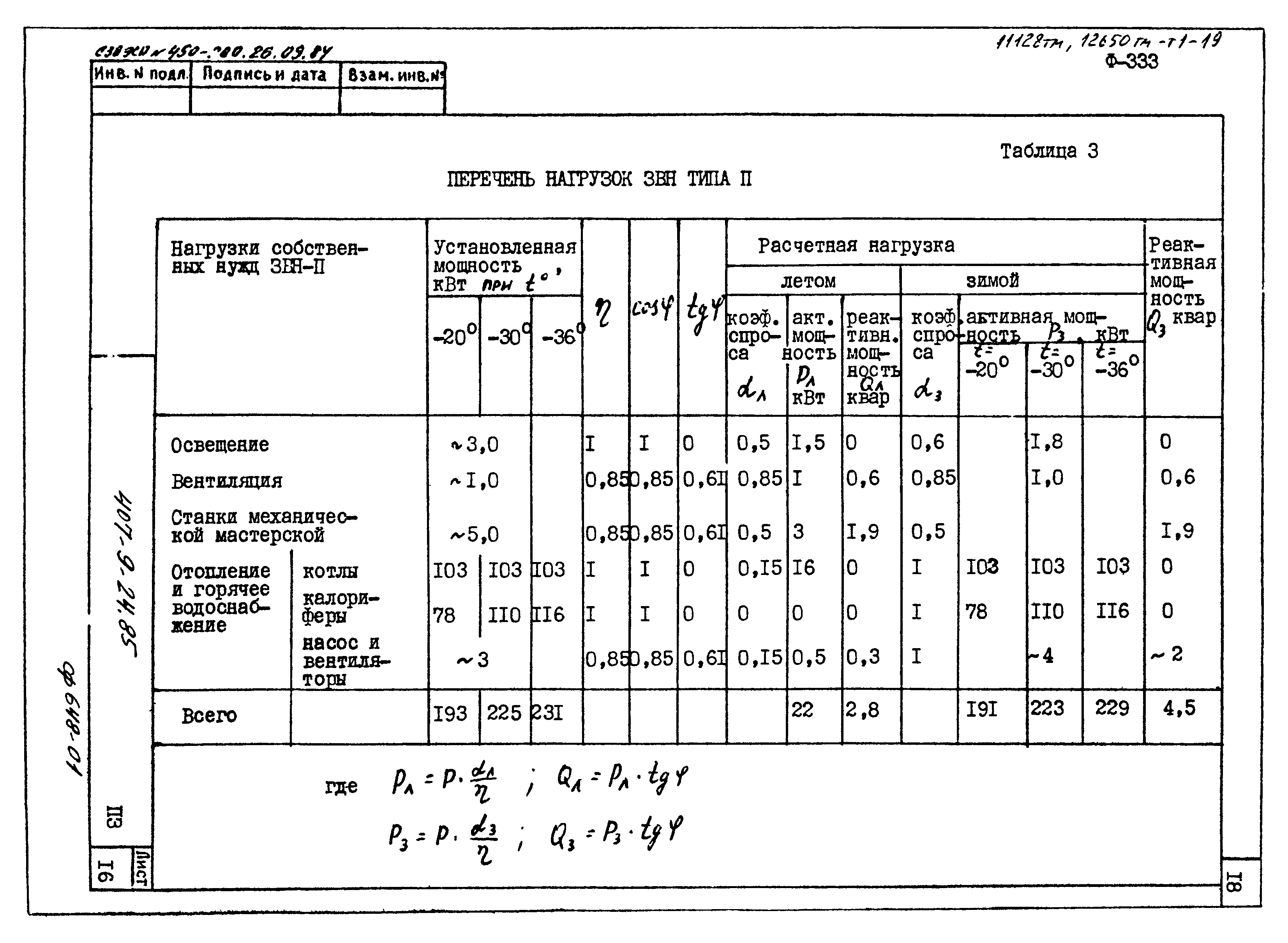 Типовой проект 407-9-25.85