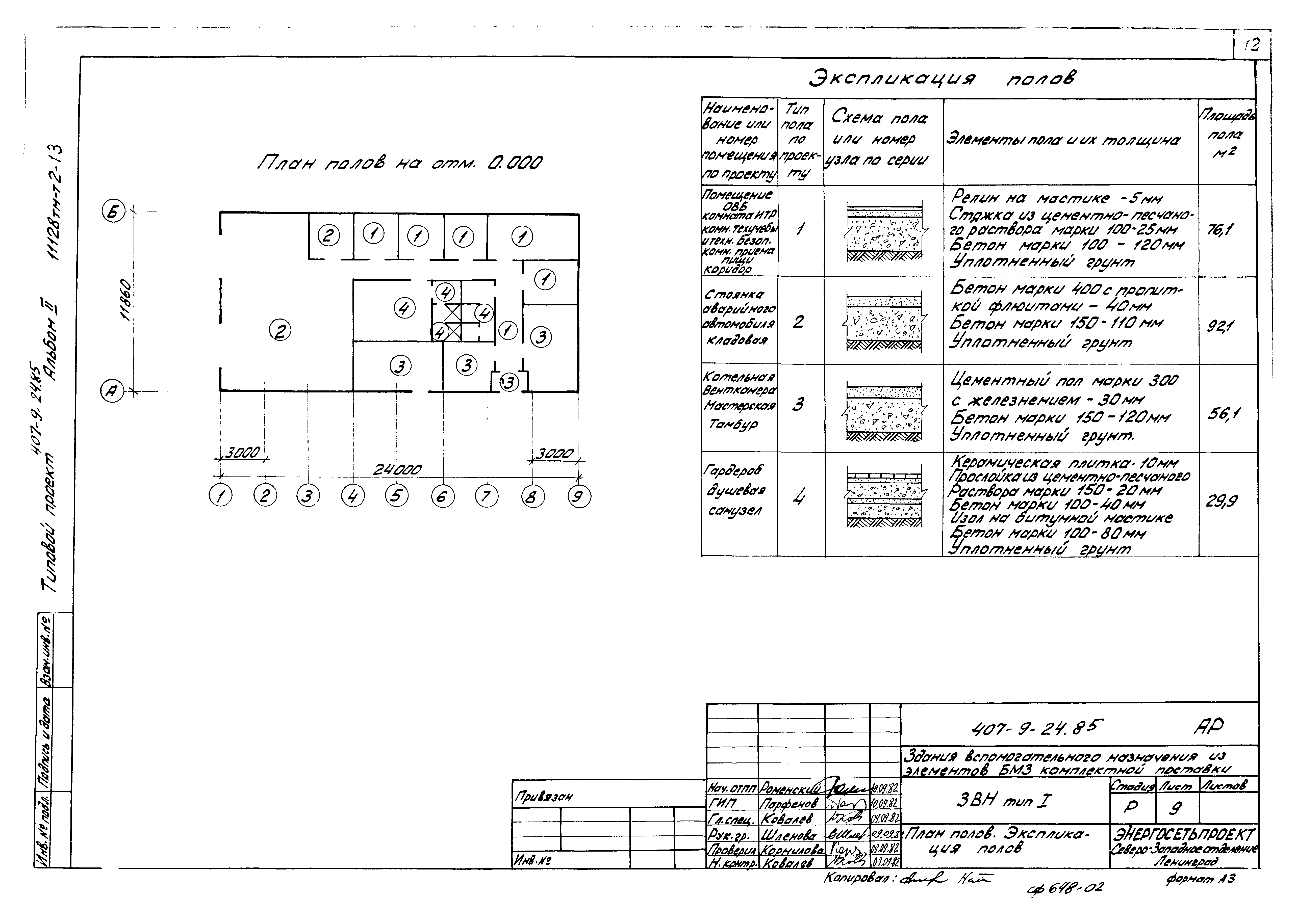 Типовой проект 407-9-24.85