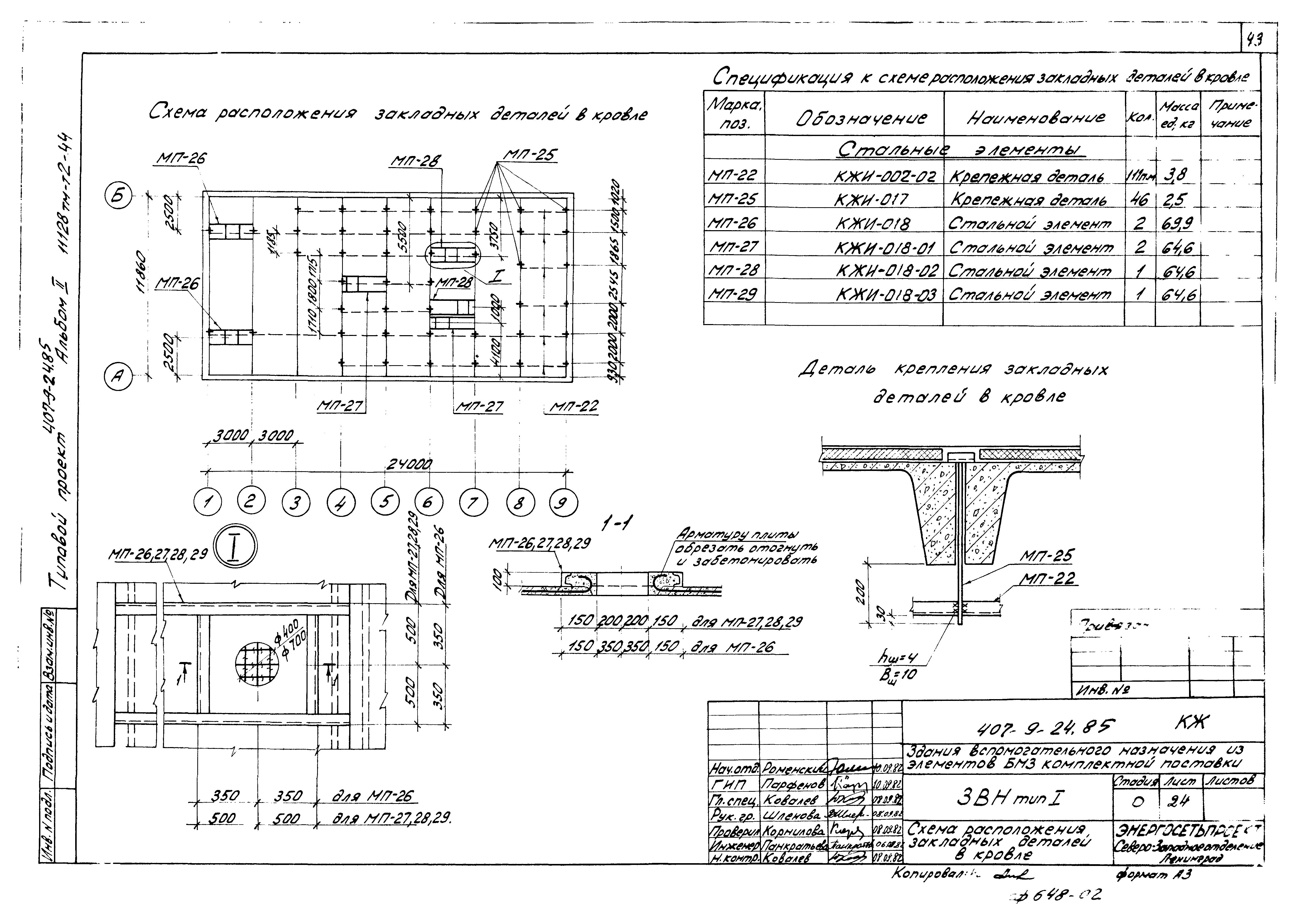 Типовой проект 407-9-24.85