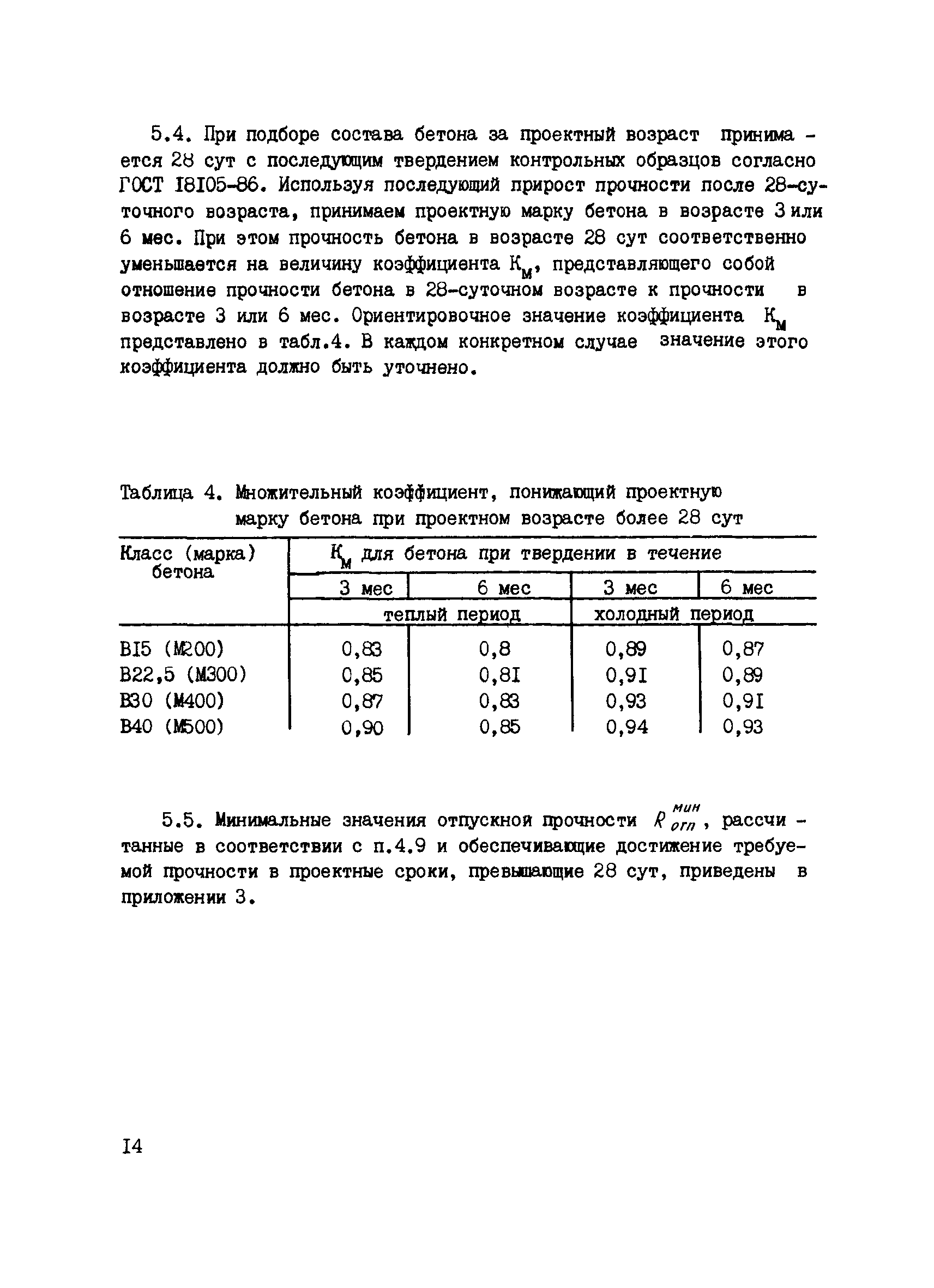 Скачать Рекомендации по назначению отпускной прочности сборных  железобетонных изделий из тяжелого бетона с учетом кинетики его твердения в  различных условиях