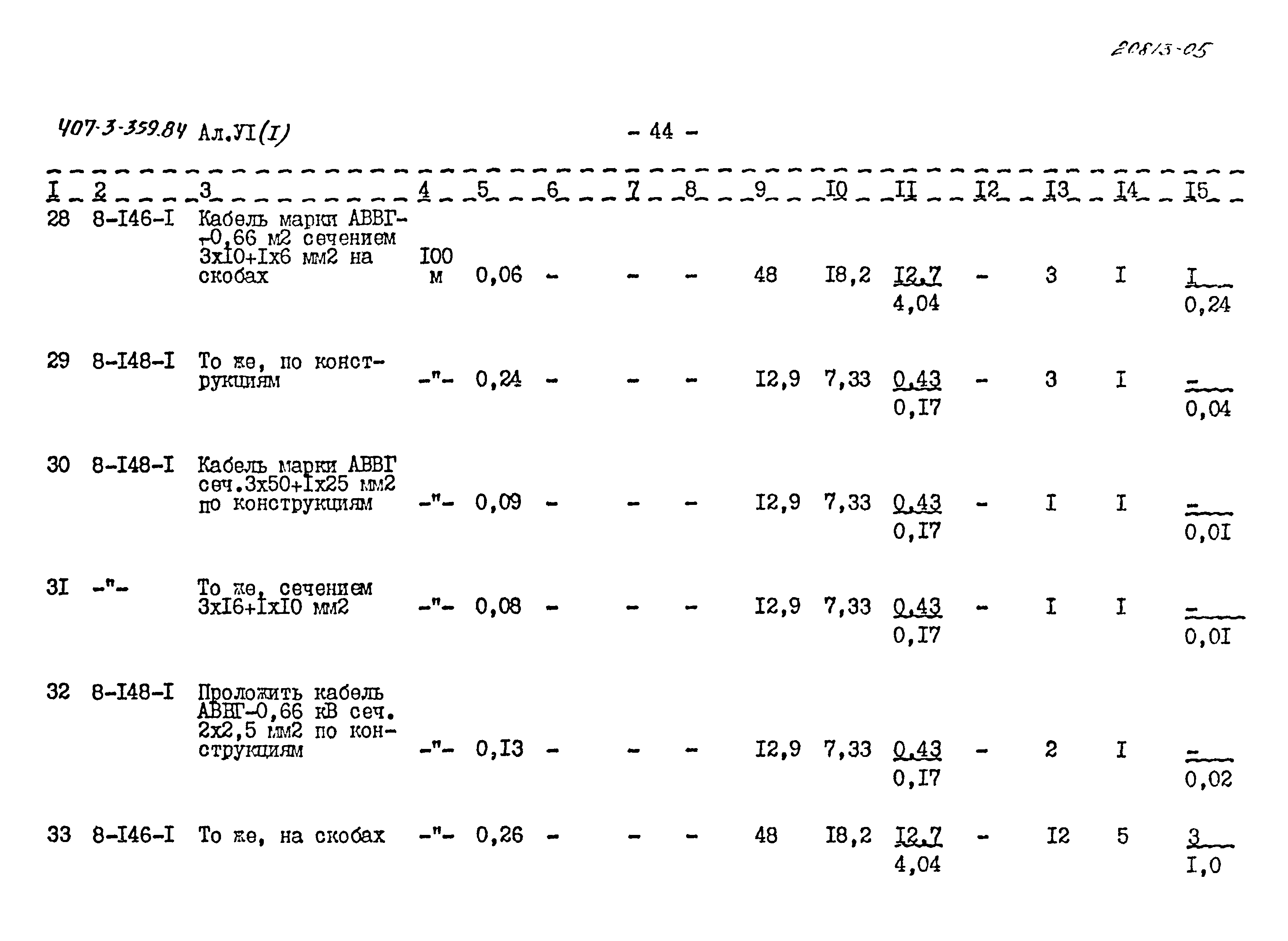 Типовой проект 407-3-359.84