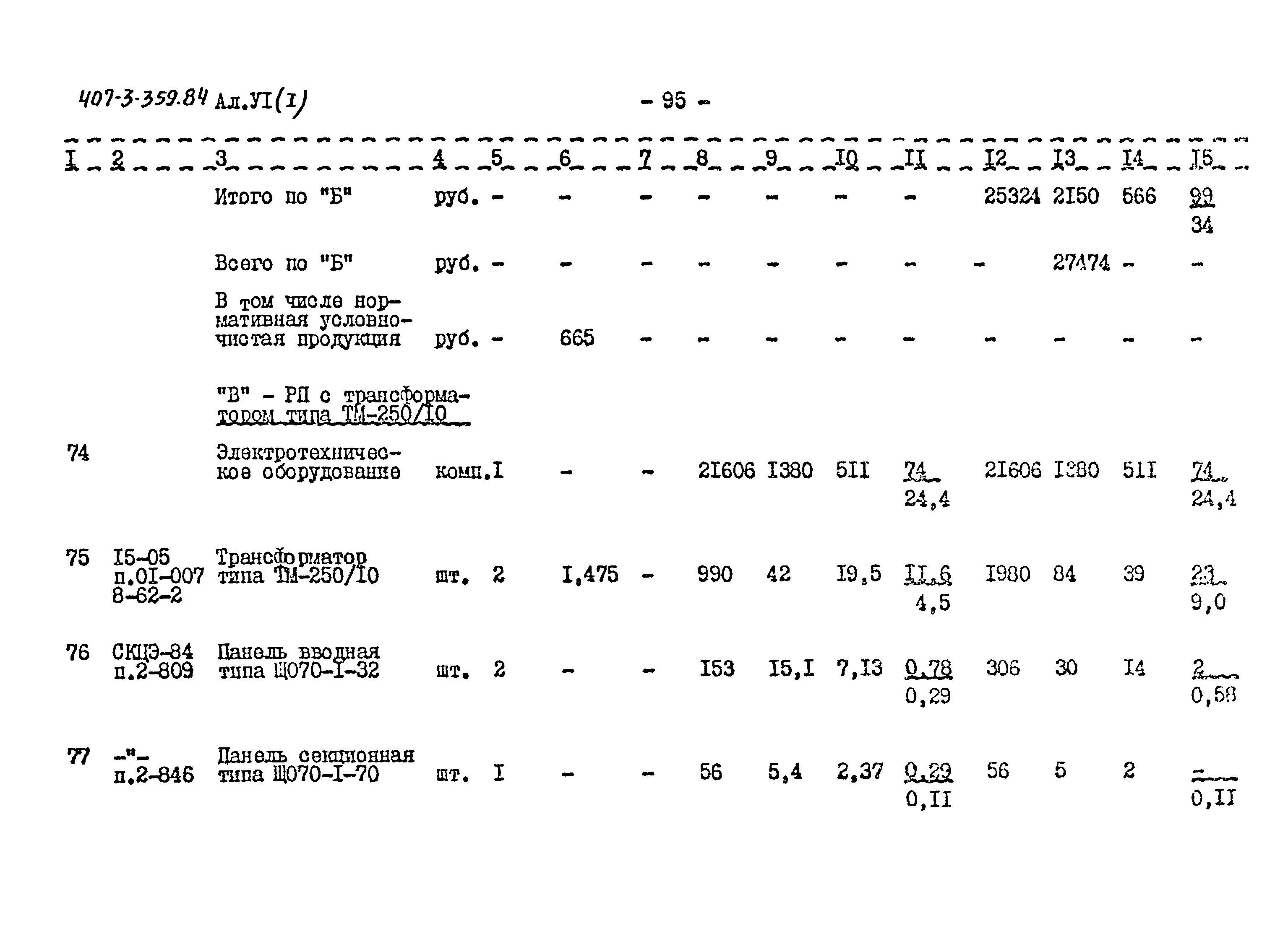 Типовой проект 407-3-359.84
