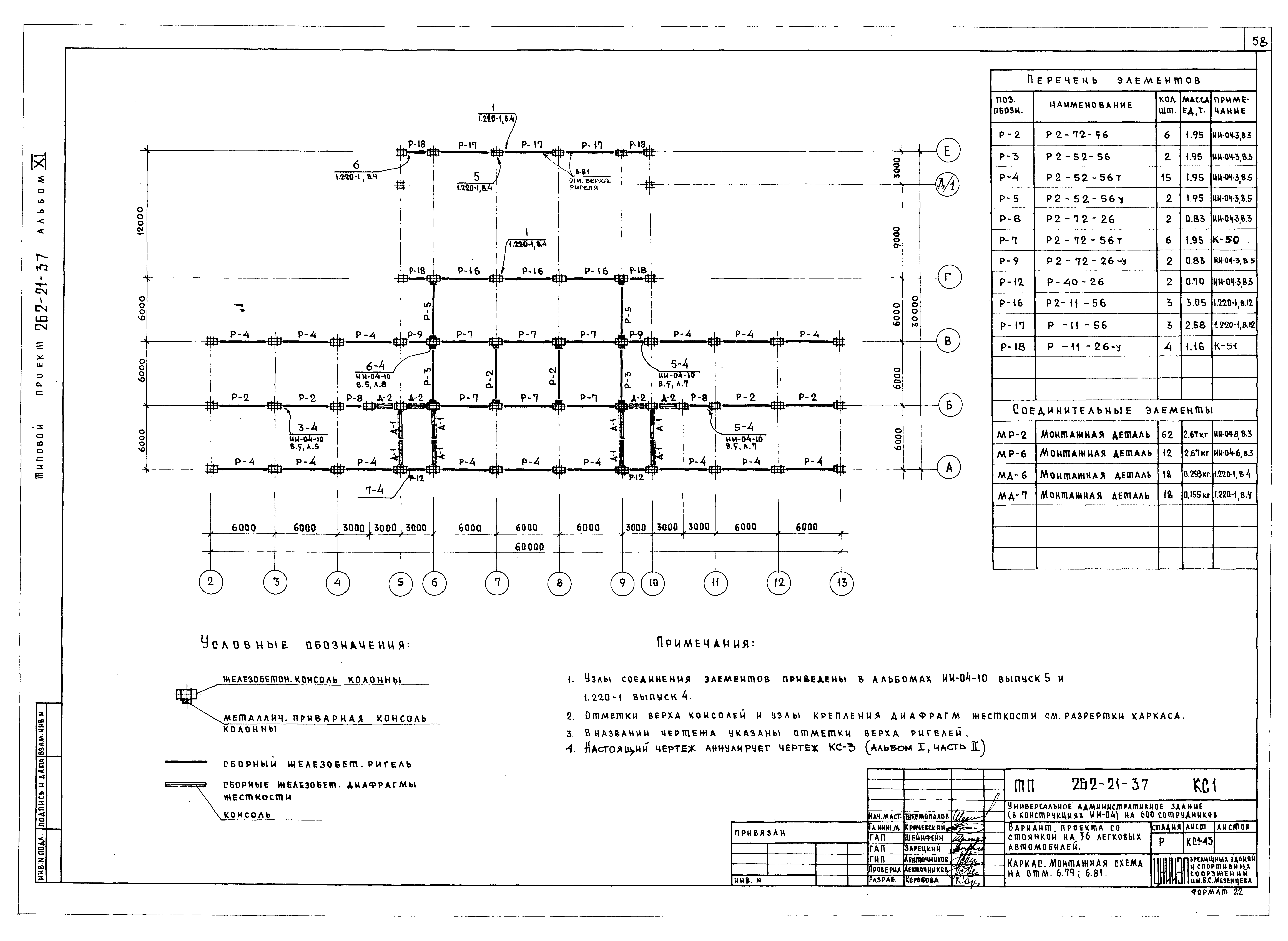 Типовой проект 262-21-37