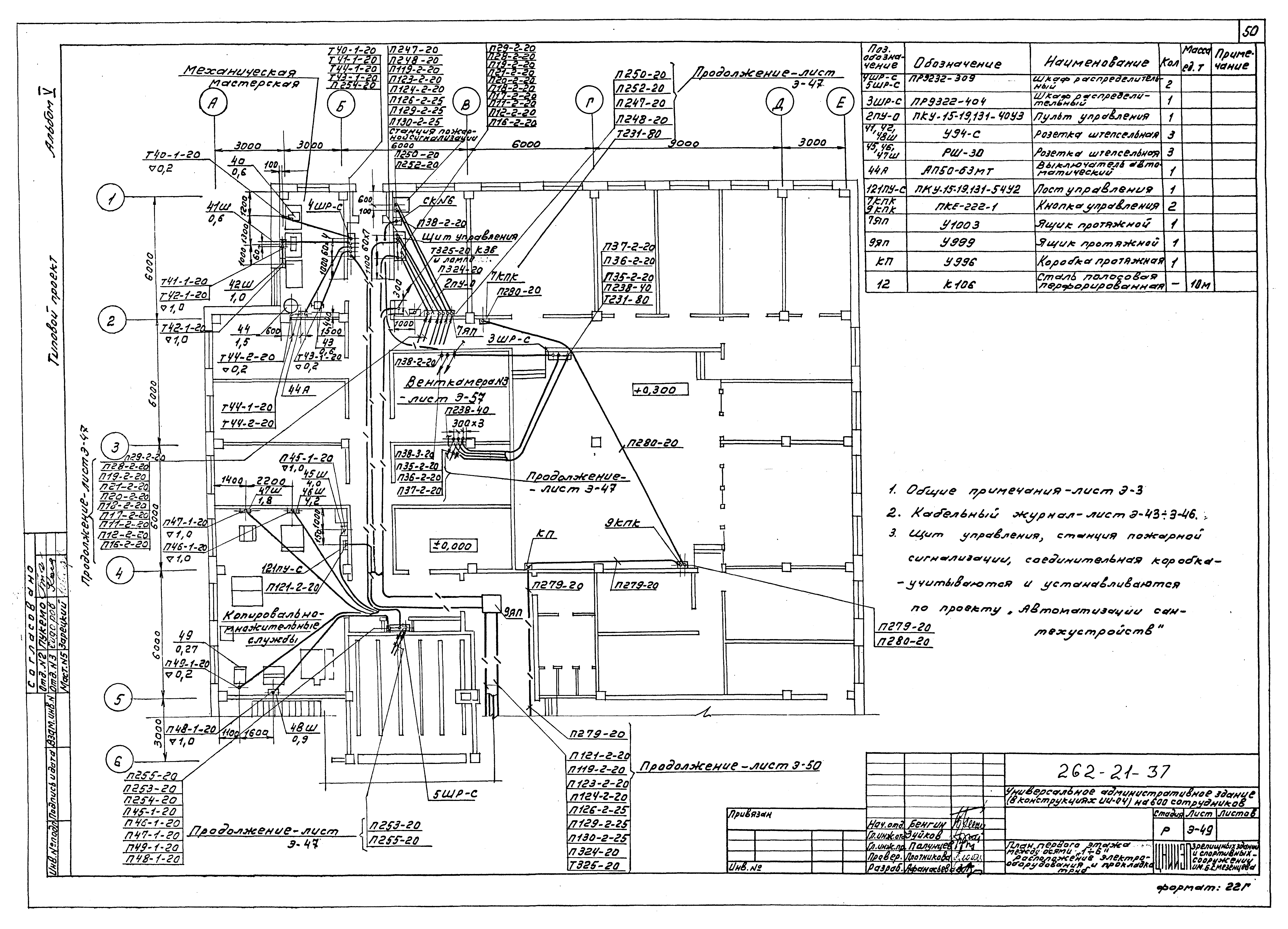 Типовой проект 262-21-37