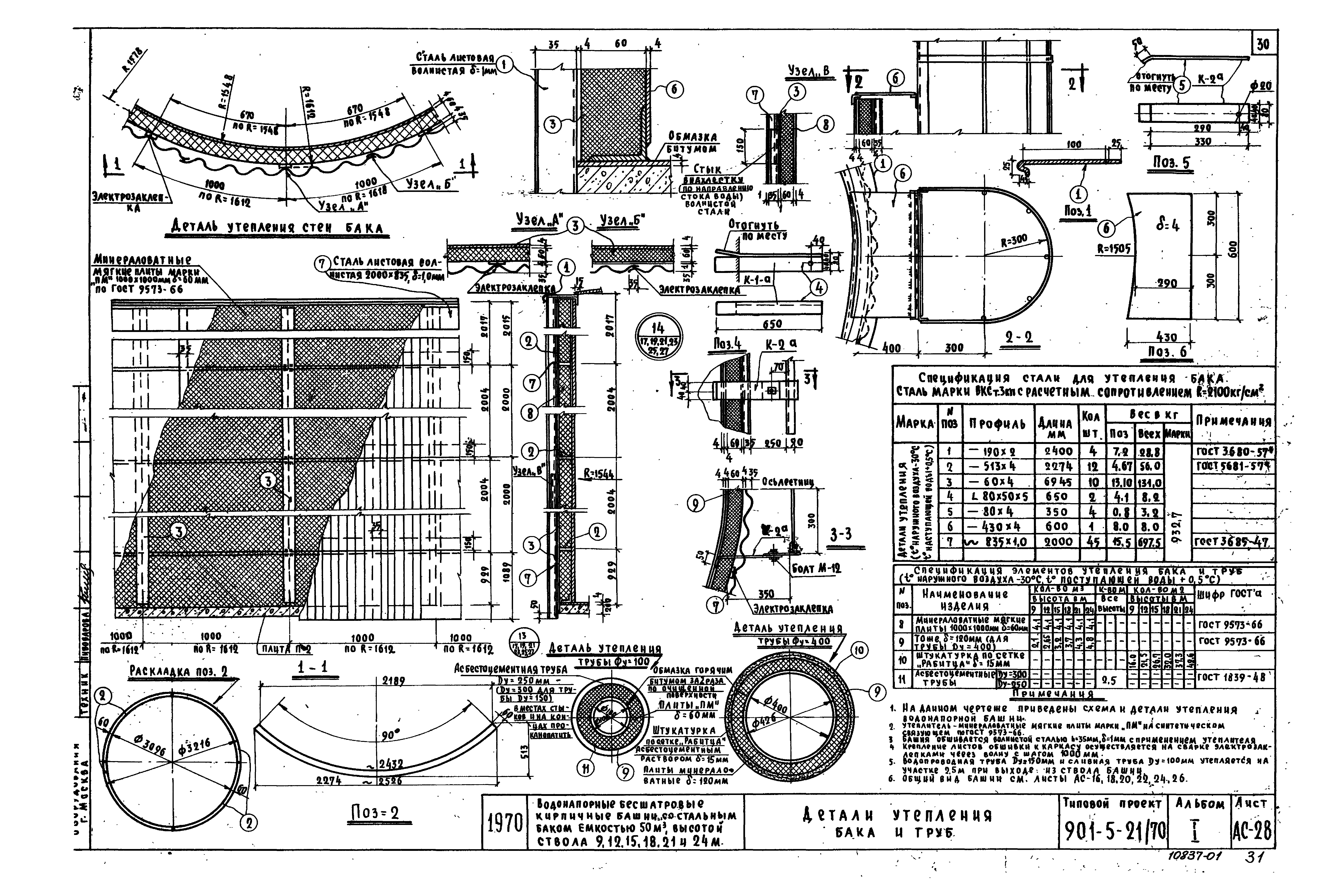Типовой проект 901-5-21/70