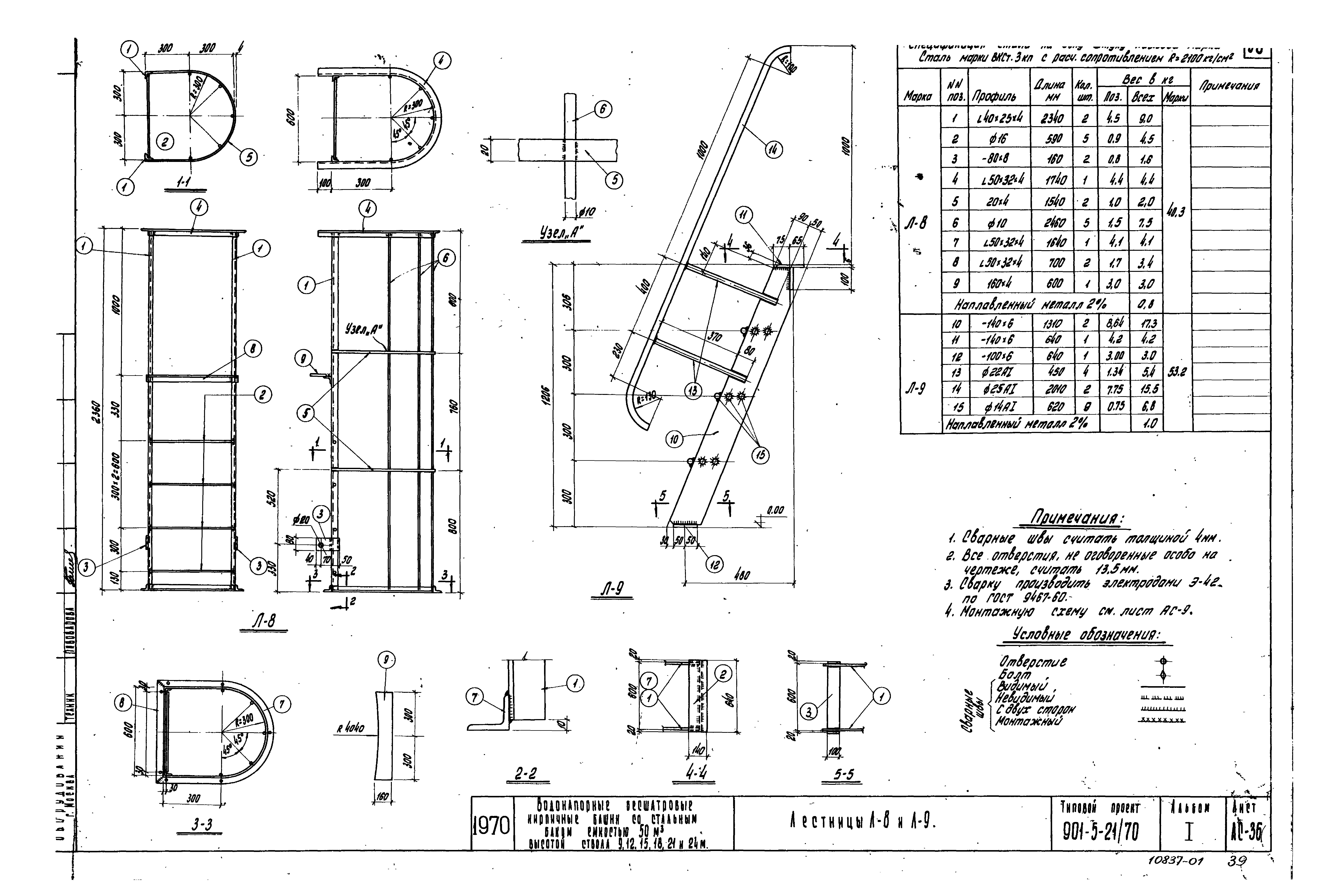 Типовой проект 901-5-21/70