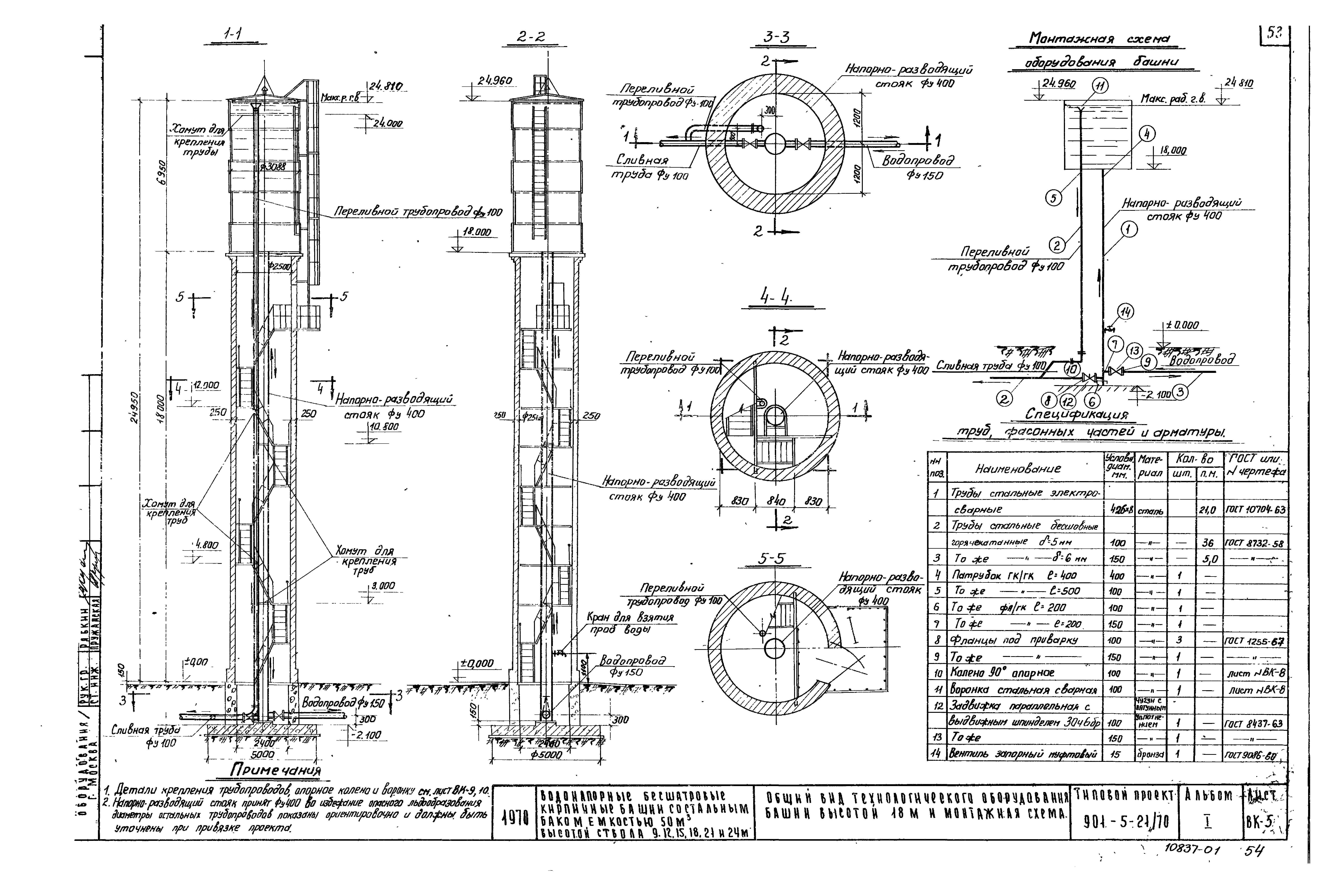 Типовой проект 901-5-21/70
