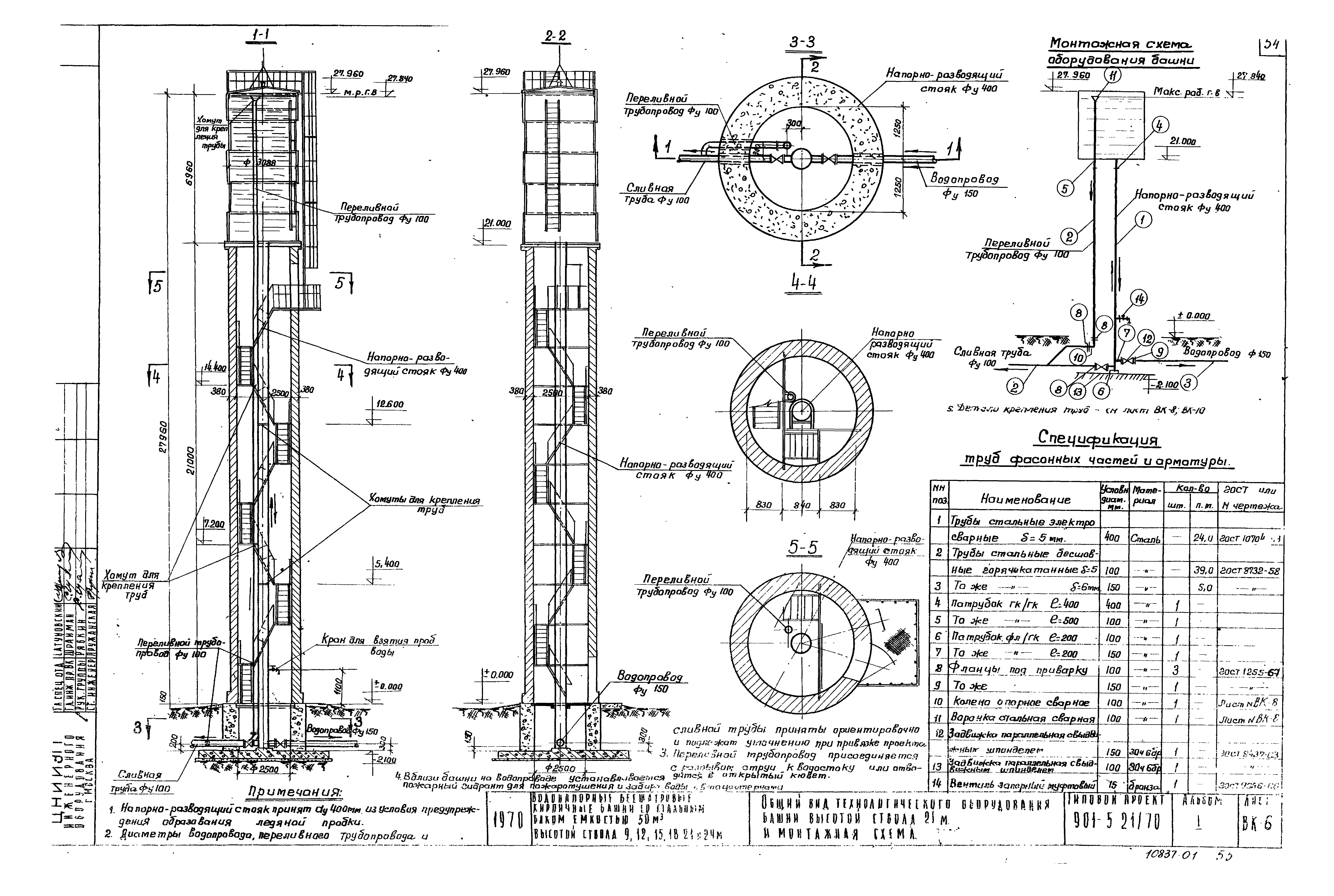 Типовой проект 901-5-21/70