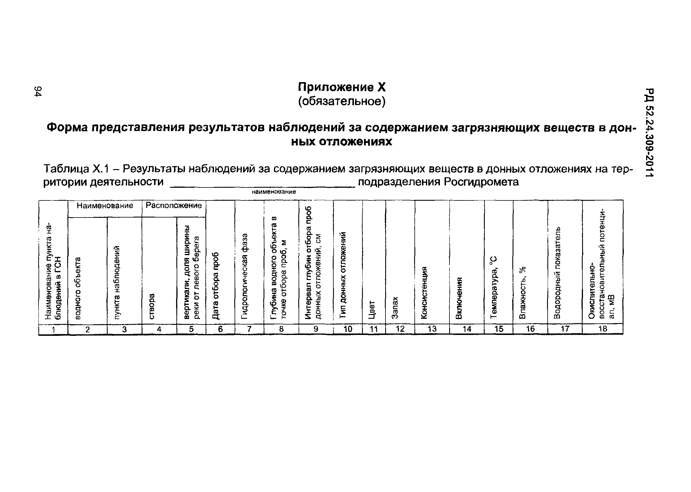 РД 52.24.309-2011