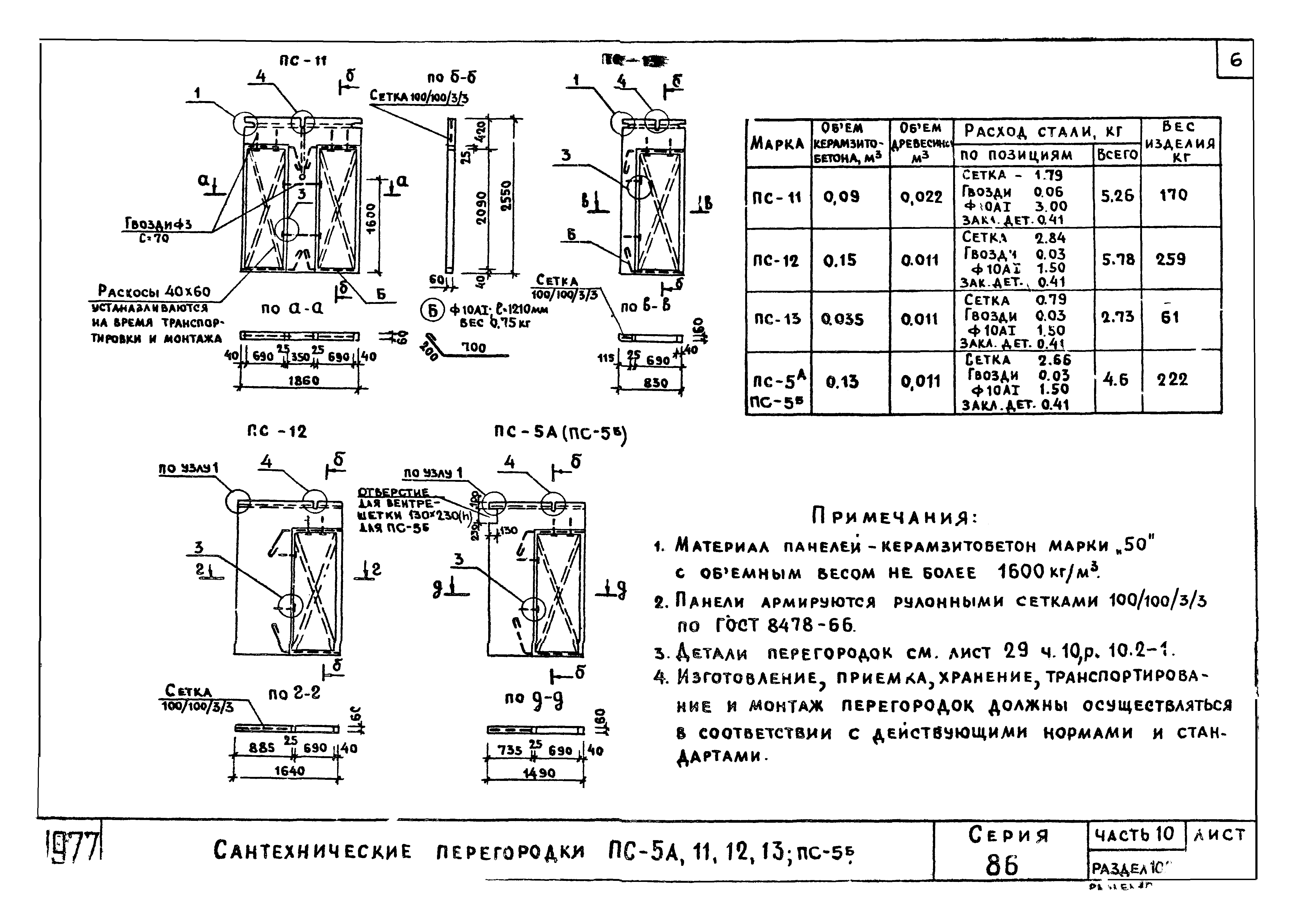 Типовой проект Серия 86