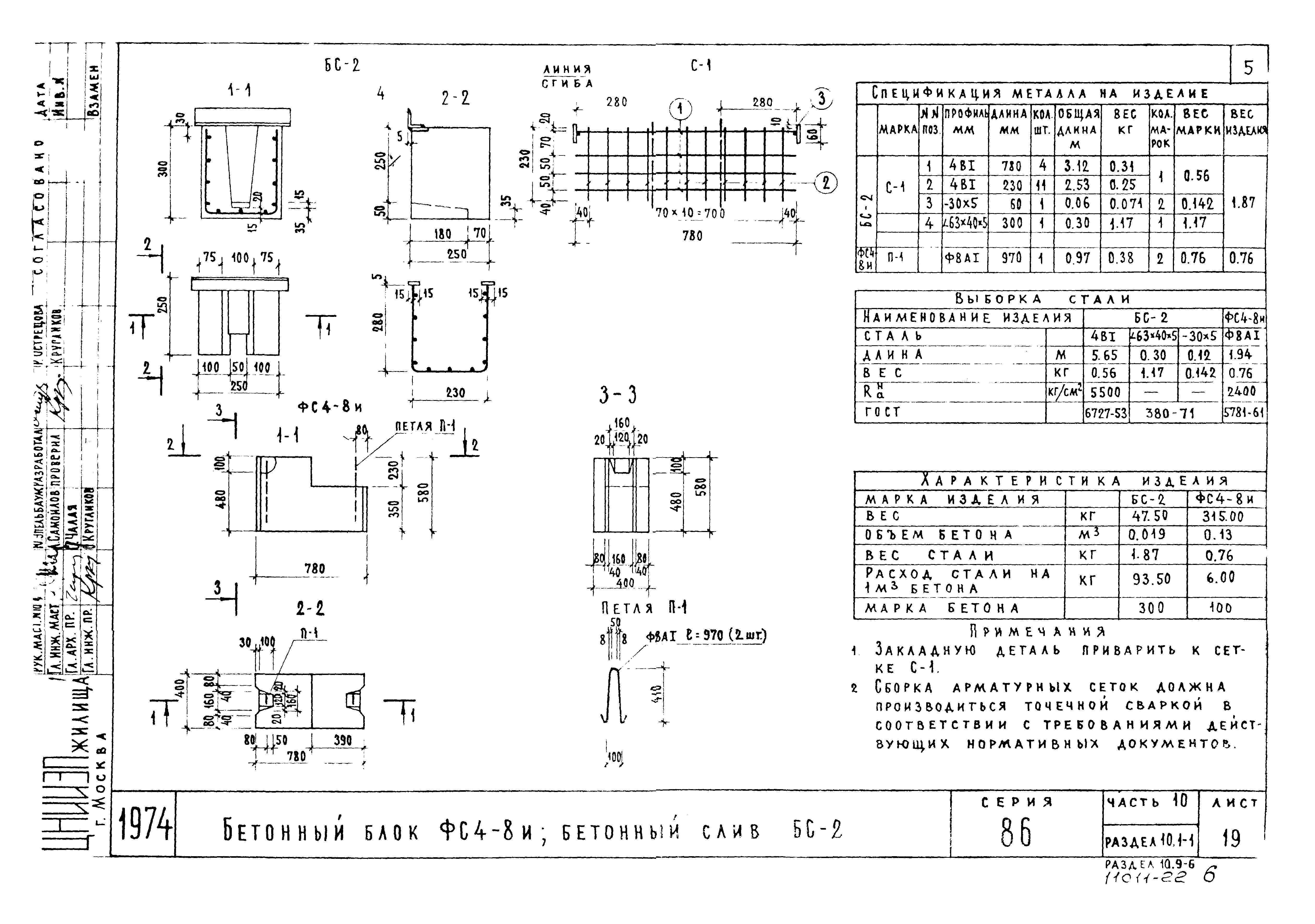 Типовой проект Серия 86