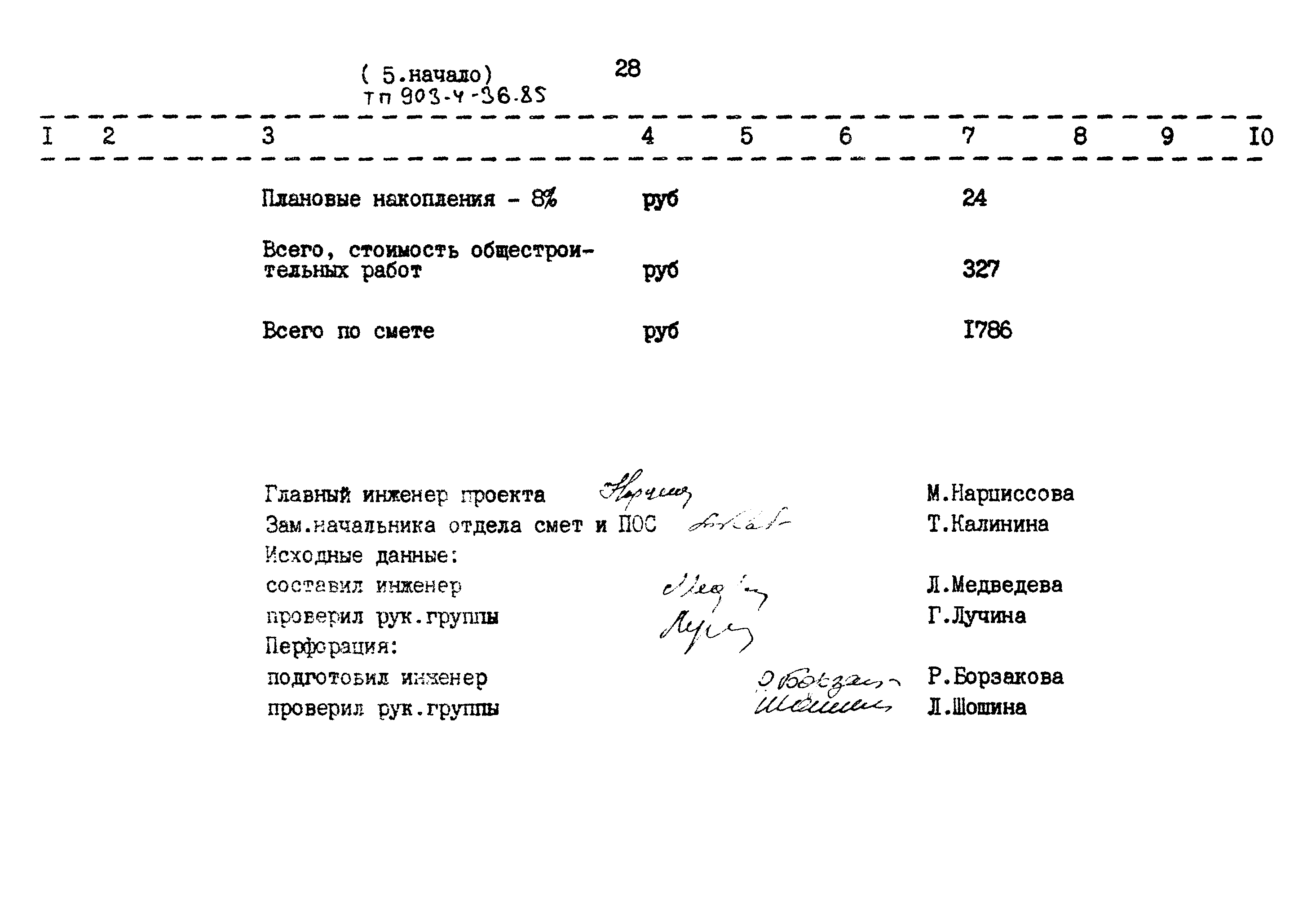 Типовой проект 903-4-36.85