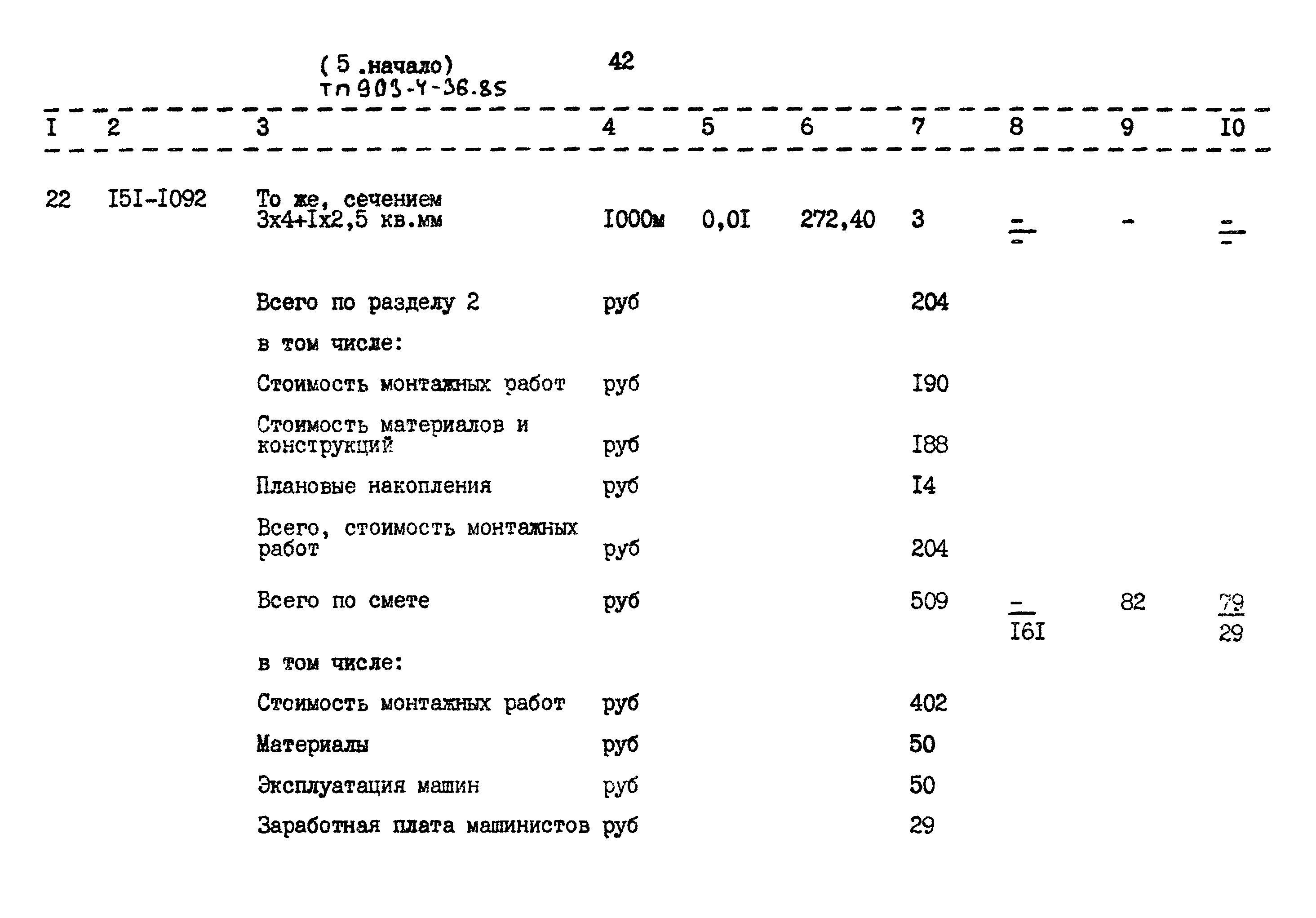 Типовой проект 903-4-36.85