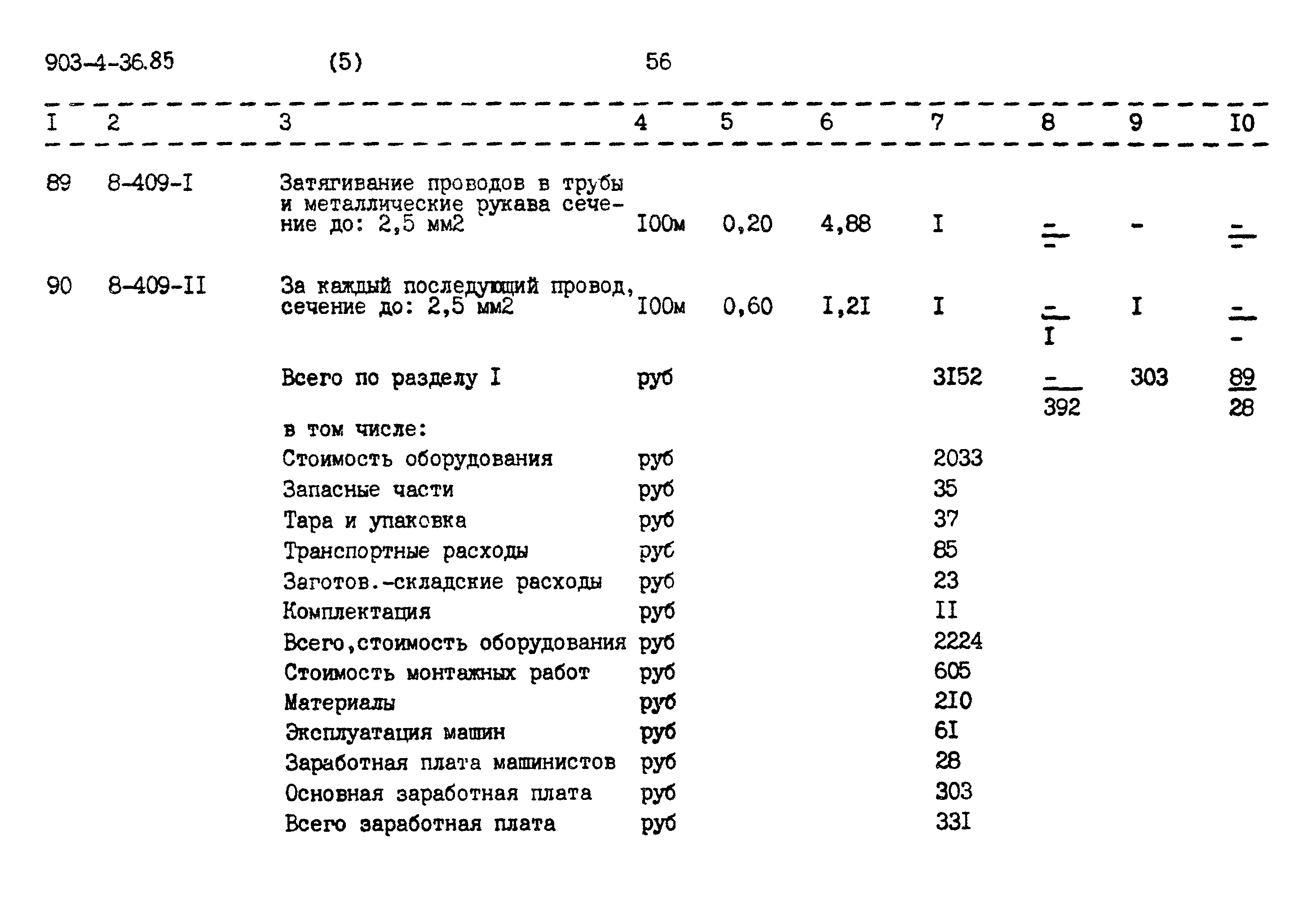 Типовой проект 903-4-36.85