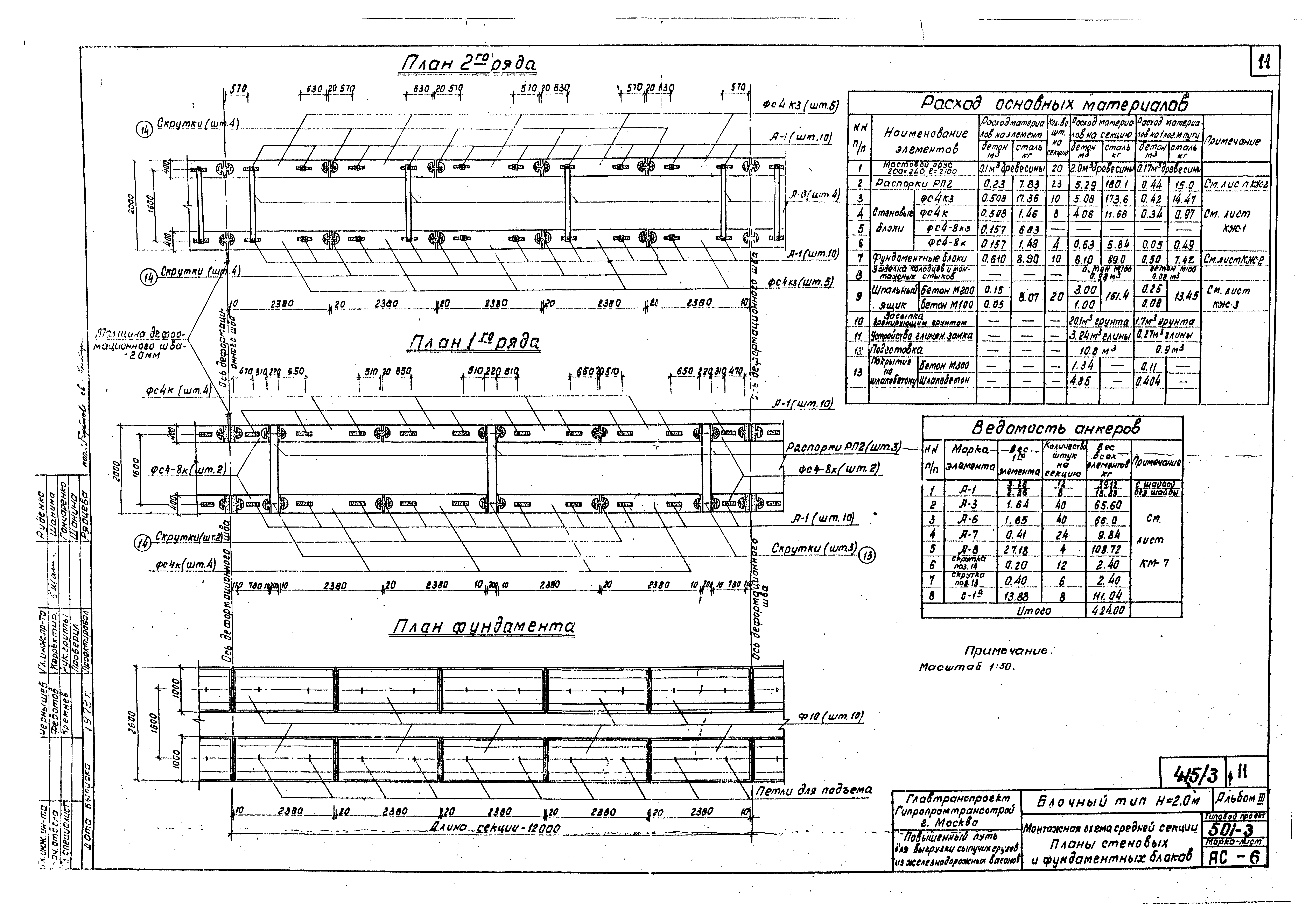 Типовой проект 501-3